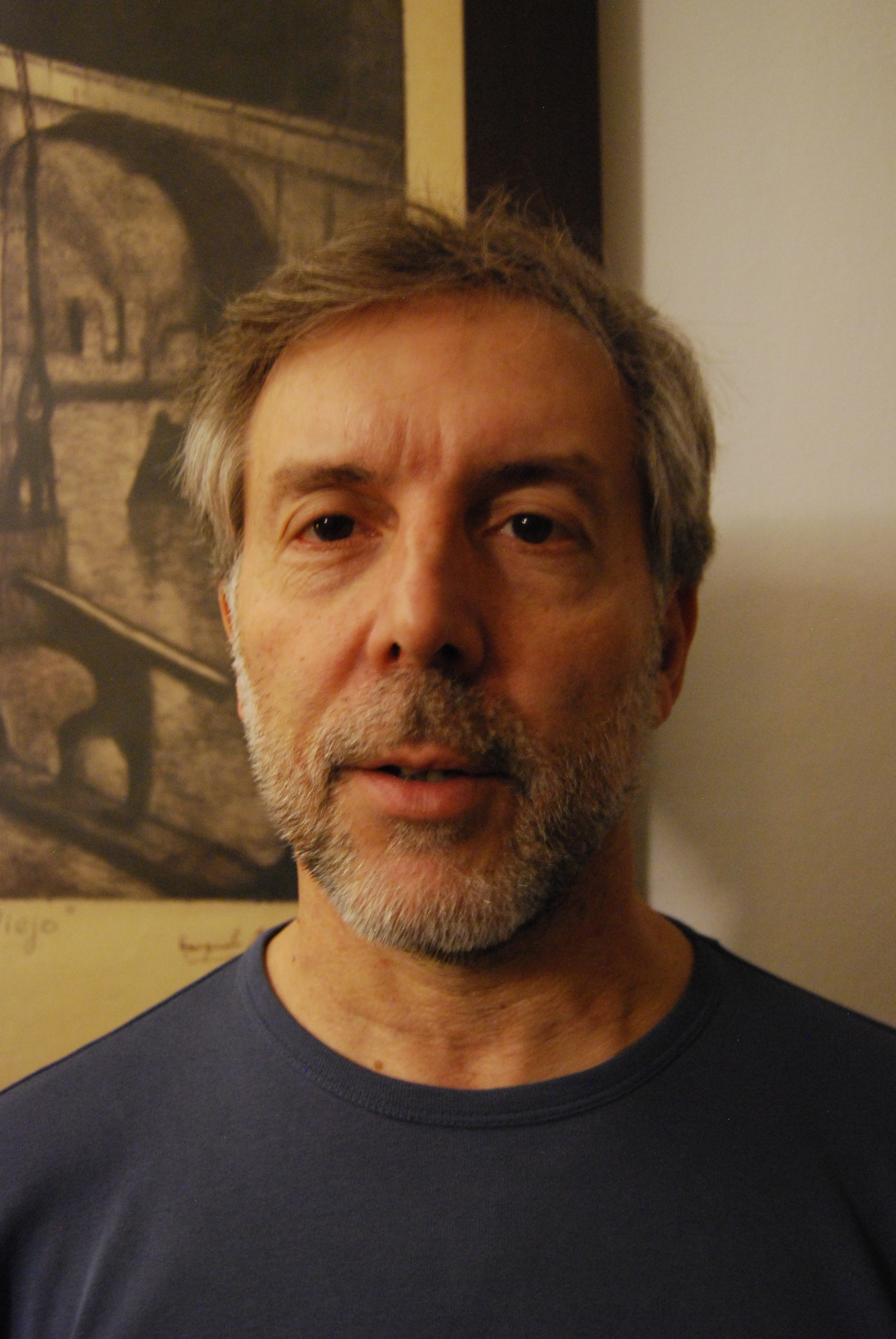 Javier Franze politologoa. BERRIA