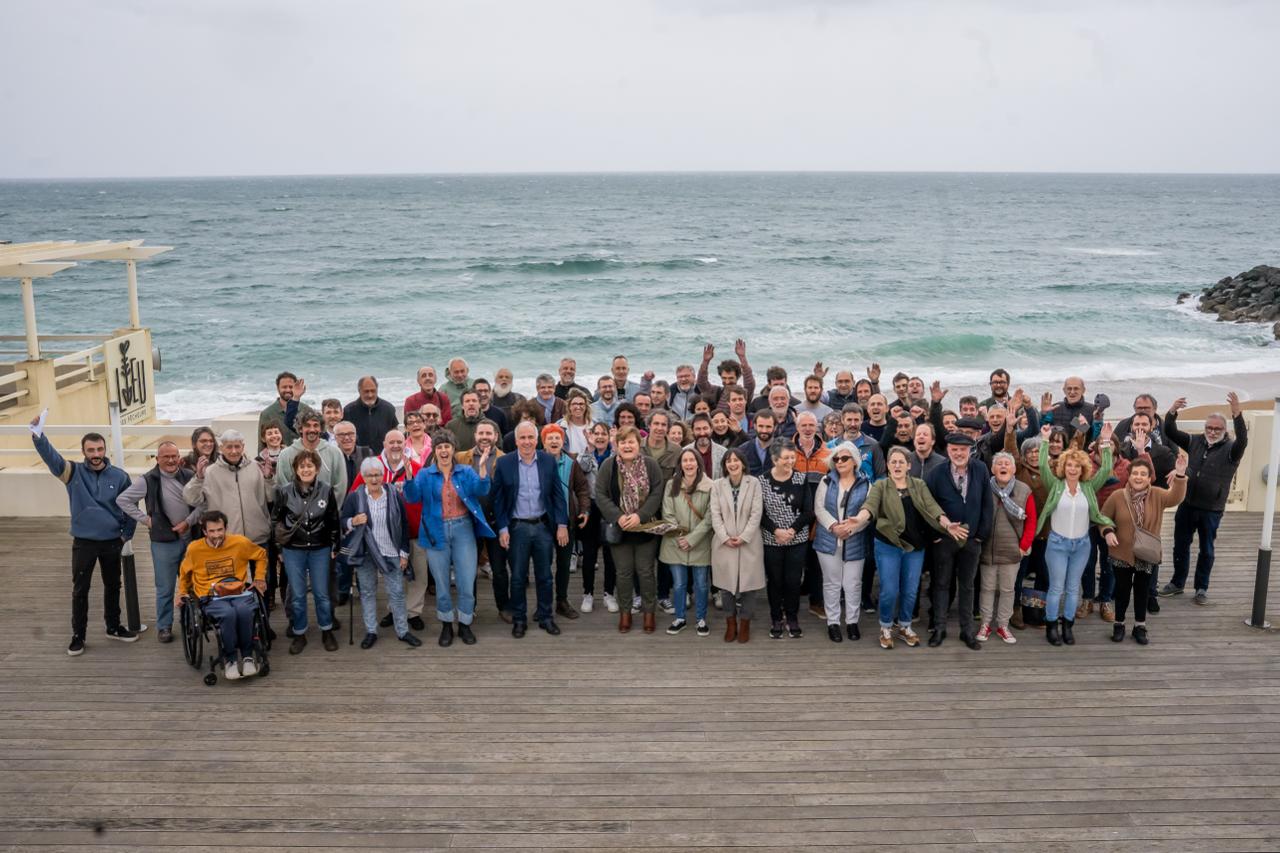 EH Bairen mintegia herriko bozei buruz, iazko martxoan. BERRIA