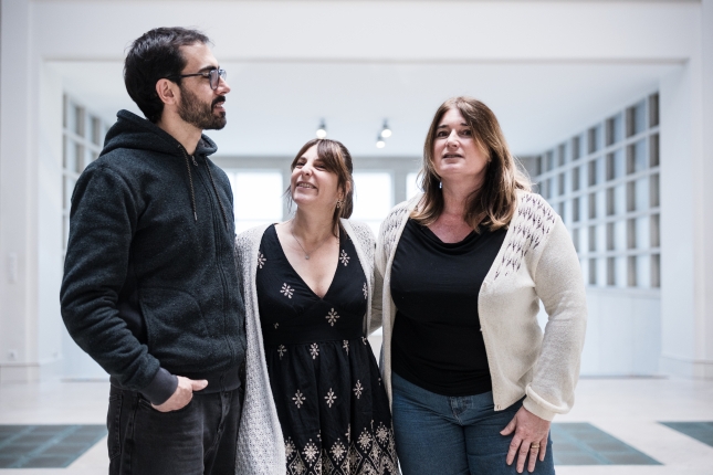 Euskara teknikariak: Jose Cazaubon (Sara), Viviane Ithursarri (Miarritze) eta Ione Josie (Urruña). NAHIA GARAT Euskara teknikariak: Jose Cazaubon (Sara), Viviane Ithursarri (Miarritze) eta Ione Josie (Urruña). NAHIA GARAT