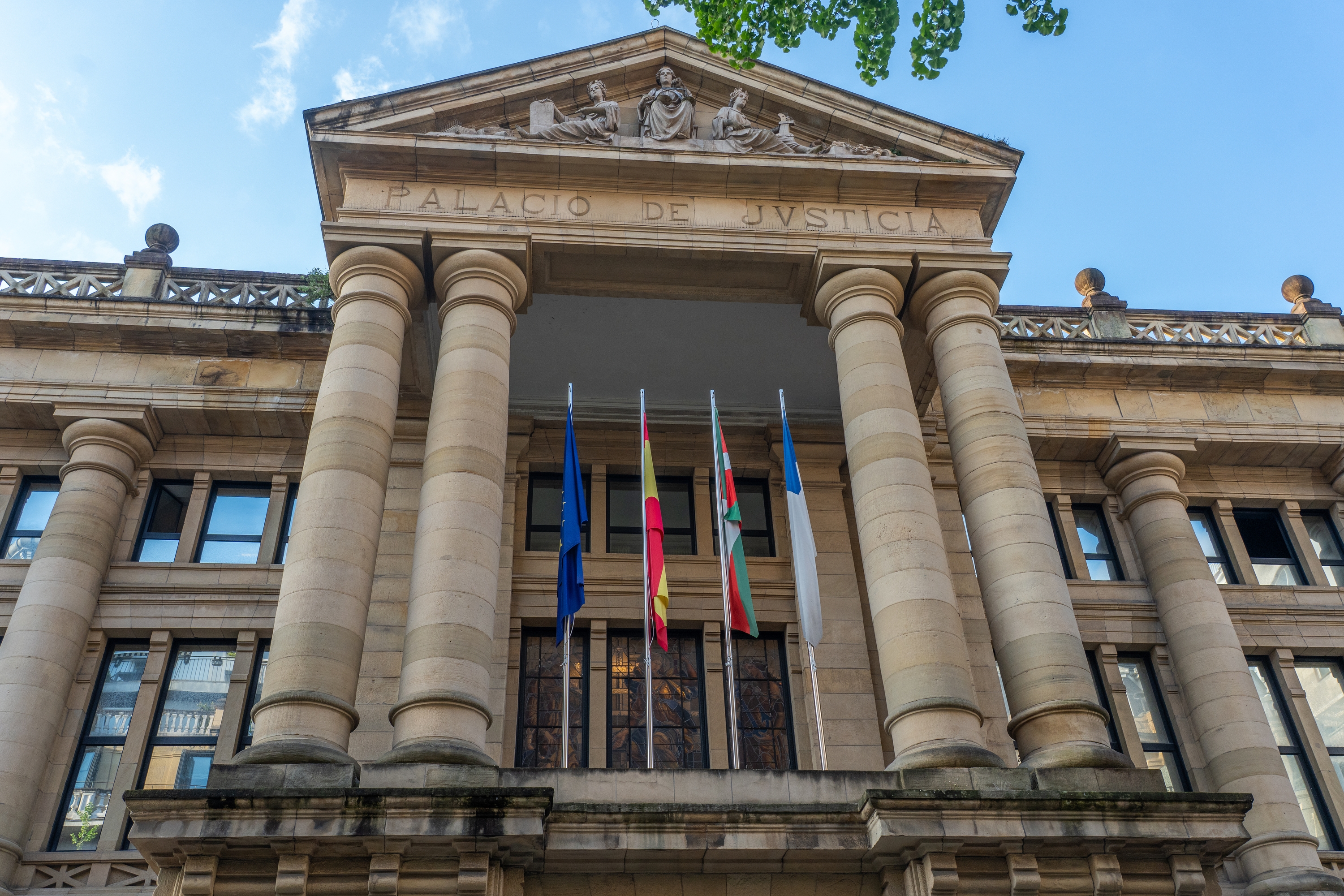 Gipuzkoako Probintzia Auzitegia, artxiboko irudi batean. ANDONI CANELLADA / FOKU