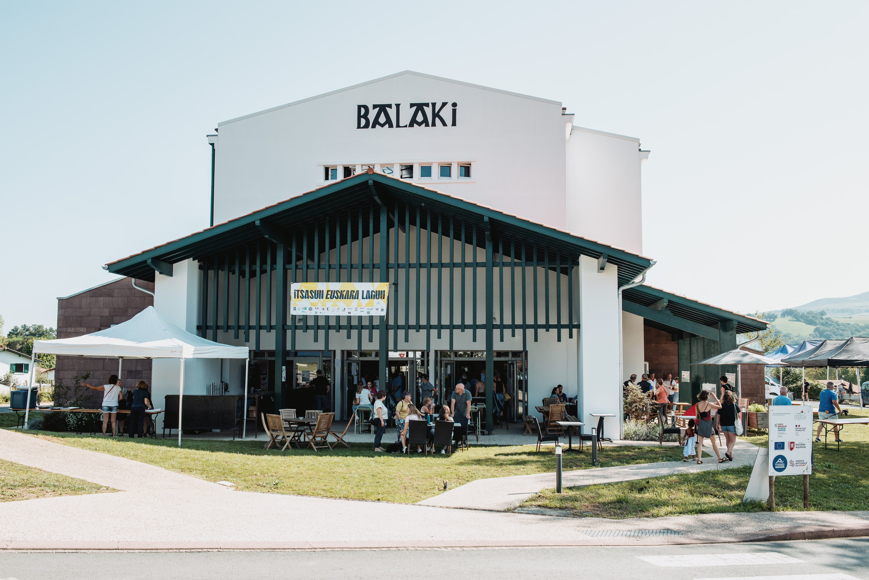 Balaki trinketearen estreinaldia Itsasun, 2025eko irailean. GUILLAUME FAUVEAU