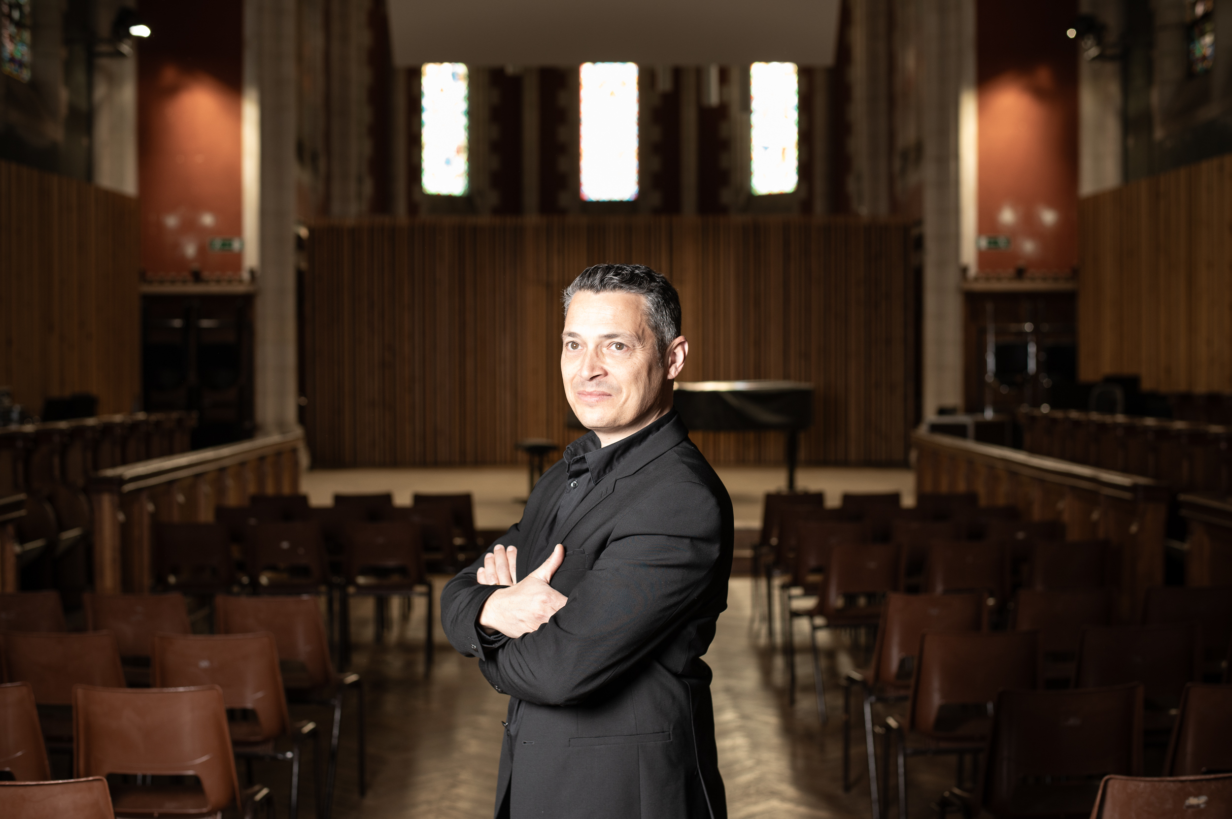 David Rachet, Baionan, 2024ko argazki batean. PATXI BELTZAIZ