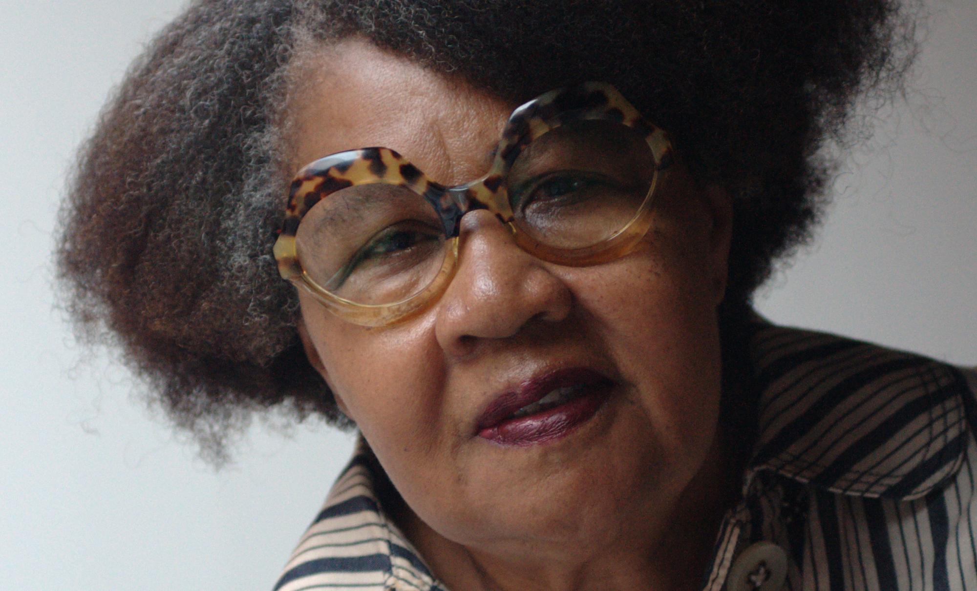 Jamaica Kincaid idazlea, 2019an, Gothenburgen. SOFIE SIGRINN