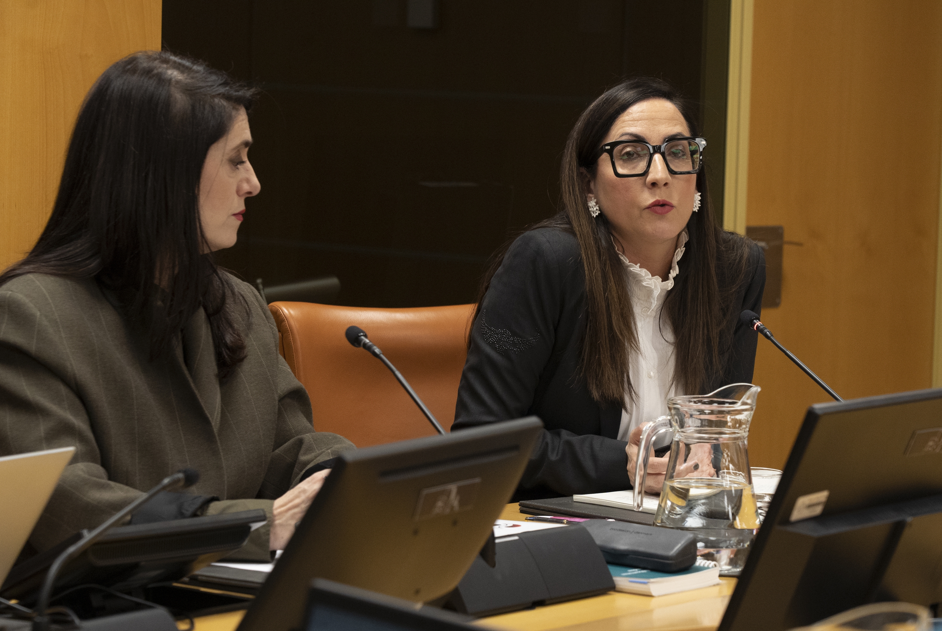 Begoña Pedrosa, gaur, Eusko Legebiltzarrean. RAUL BOGAJO / FOKU