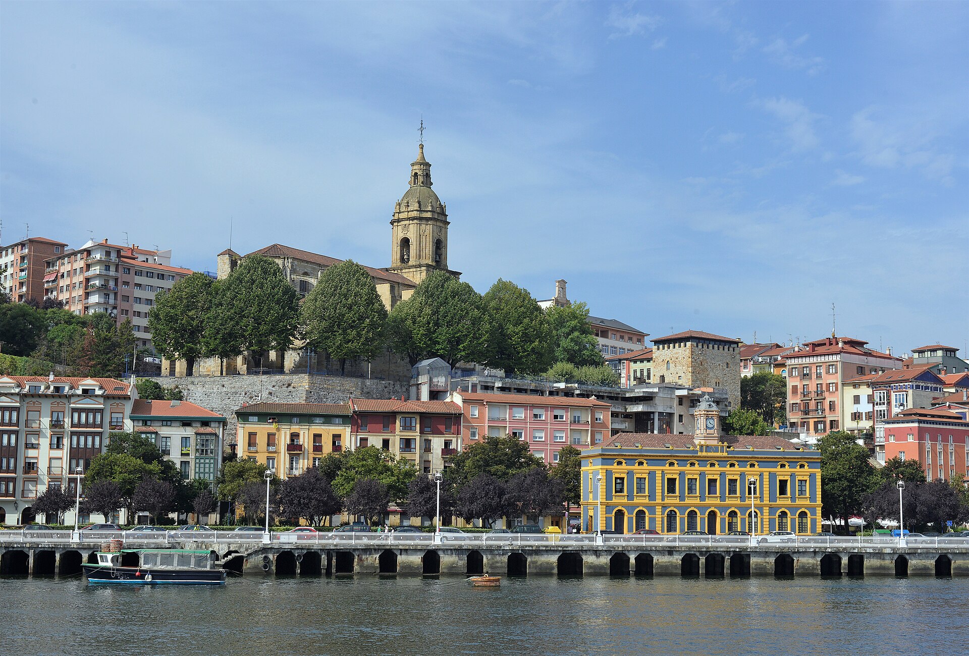 Portugalete, artxiboko irudi batean. BERRIA