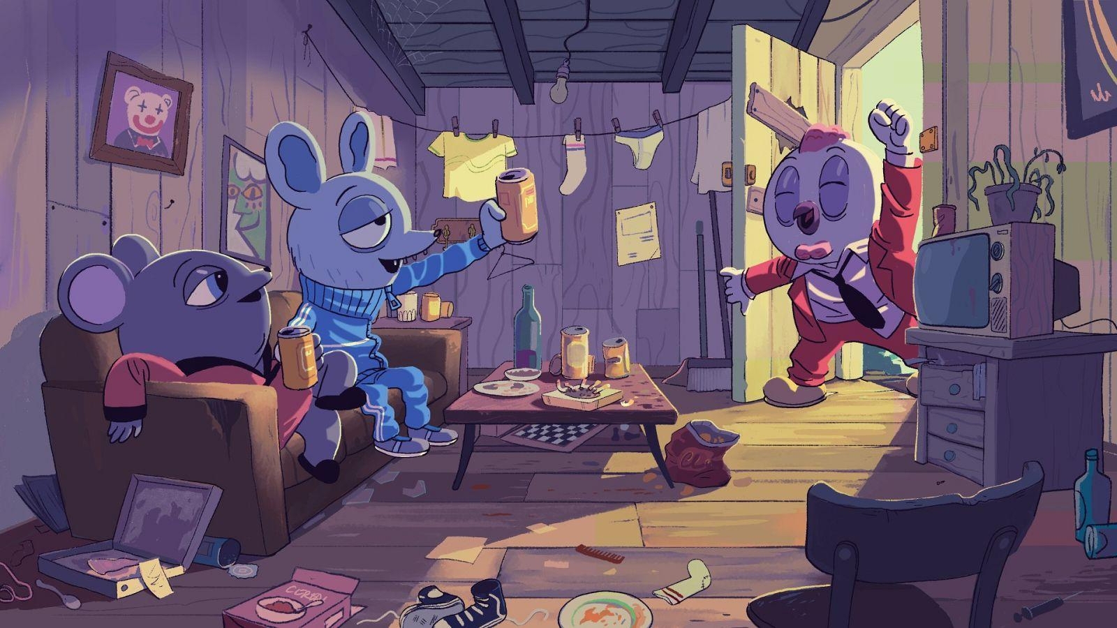 'Decorado'  animaziozko filma. BERRIA