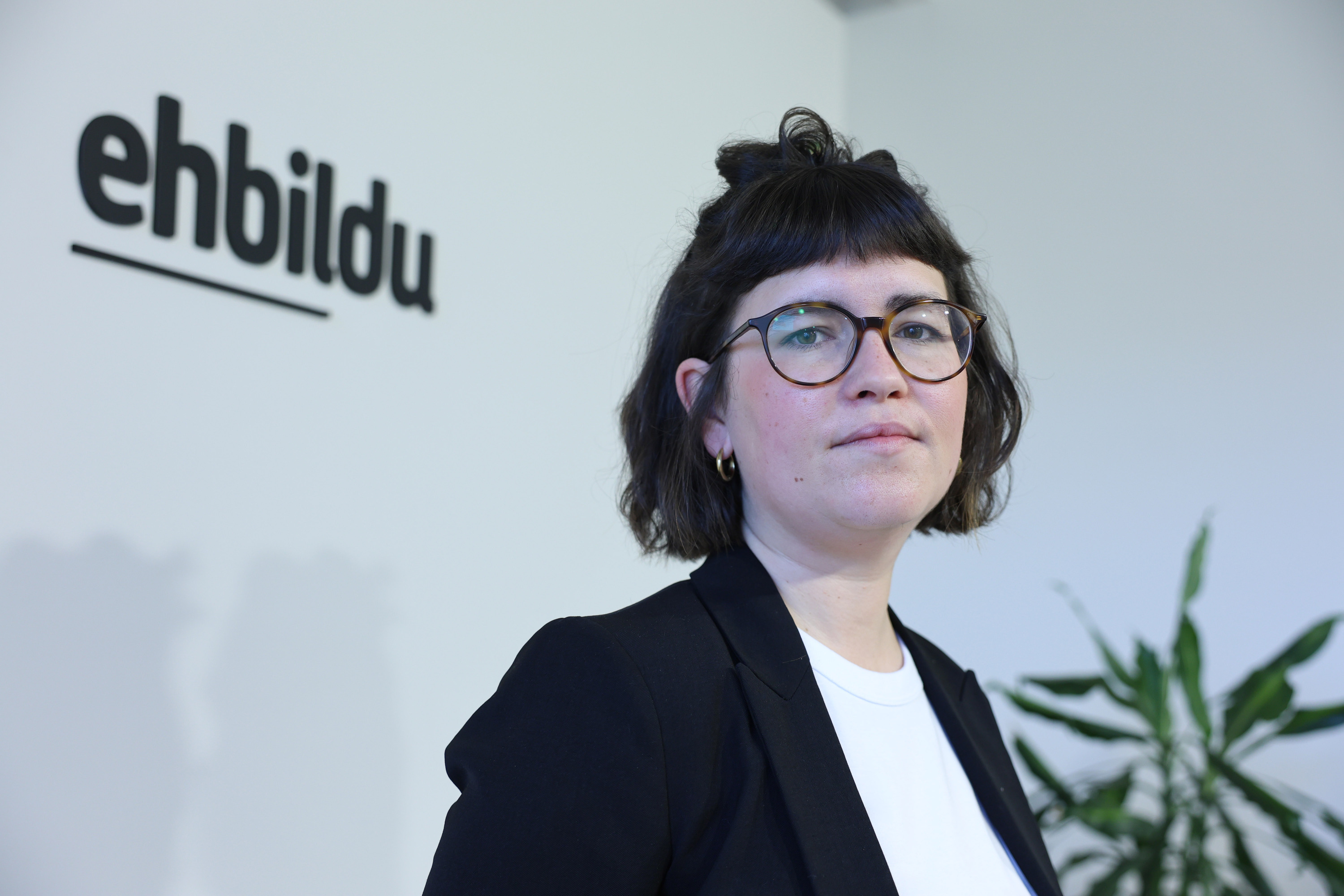 Nahia Sanz, EH Bilduko Bizkaiko arduraduna. OSKAR MATXIN EDESA / FOKU