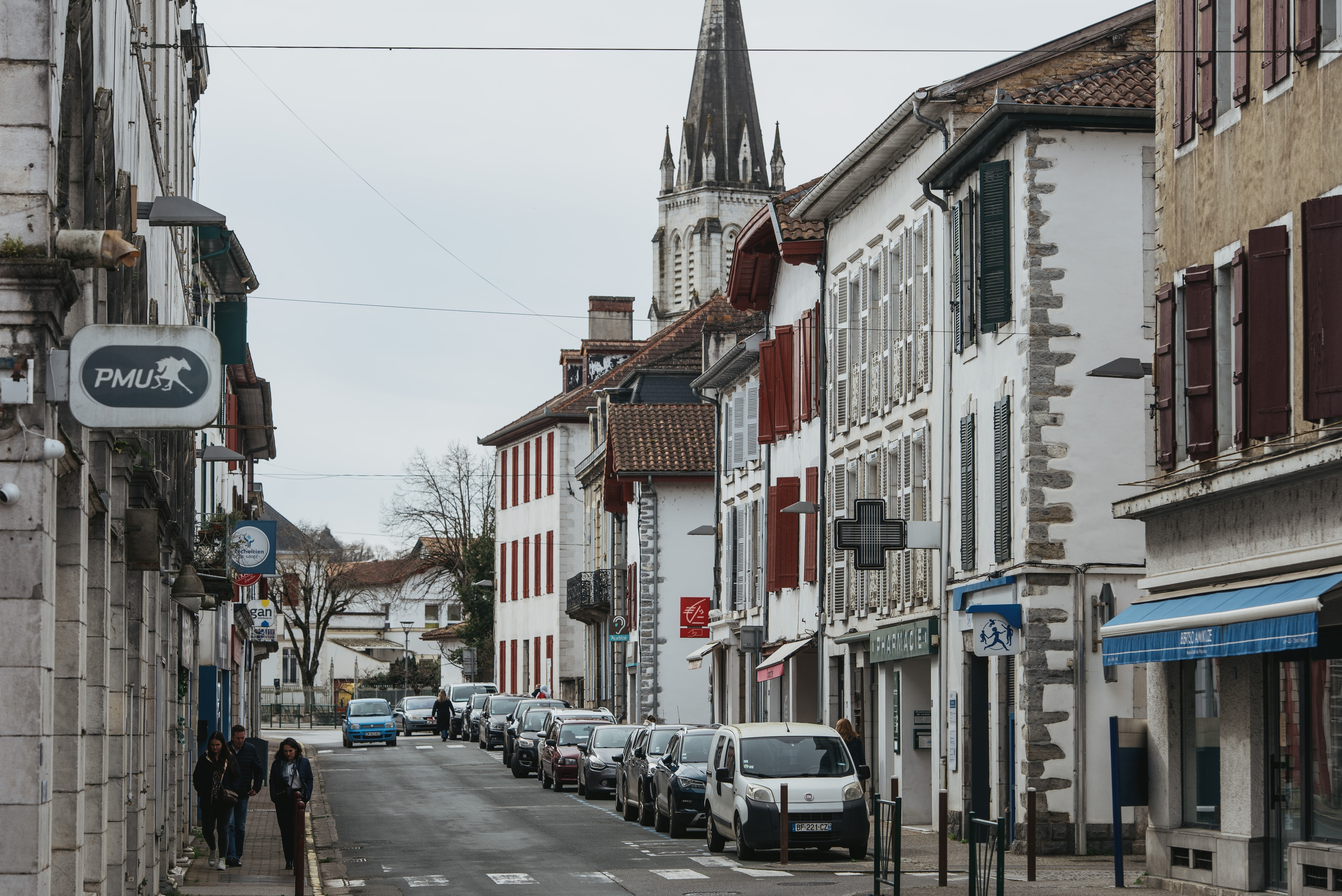 Donapaleuko karrika nagusia, otsailean. GUILLAUME FAUVEAU