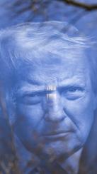 (ID_15821689) USA TRUMP BANNER DOJ