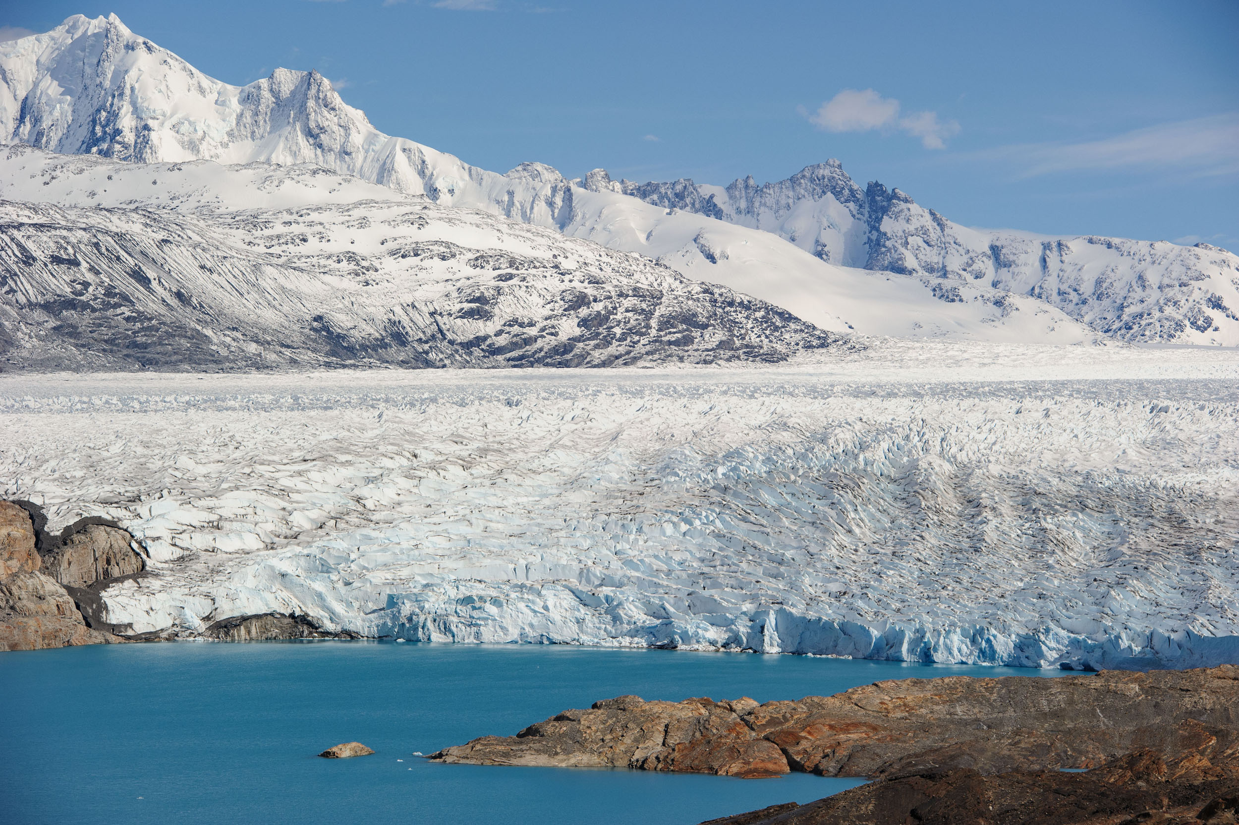 Upsala glaziarra, Argentinako Patagonian, iazko azaroan. EFE