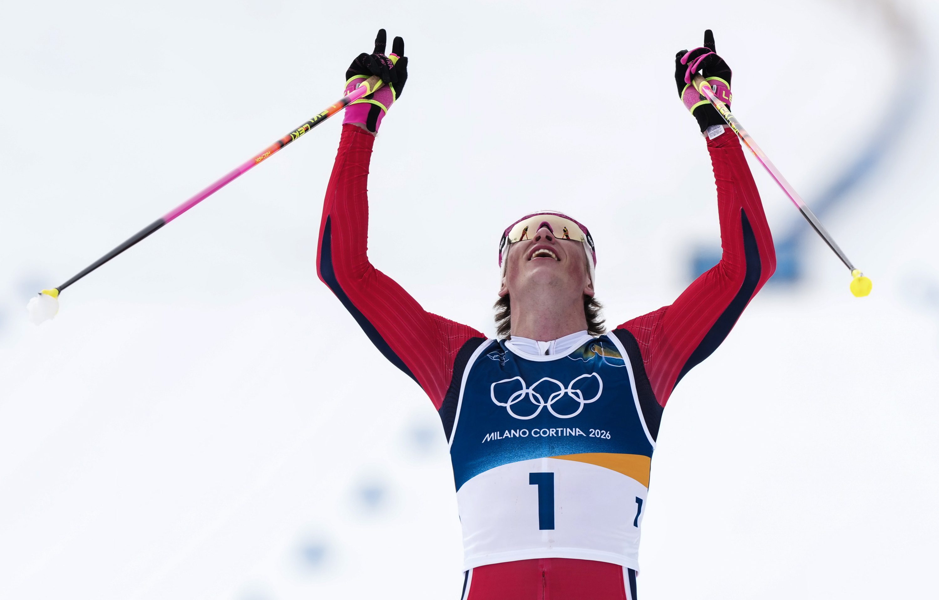 Johannes Hoesflot Klaebo, 50 kilometroko proba irabazten