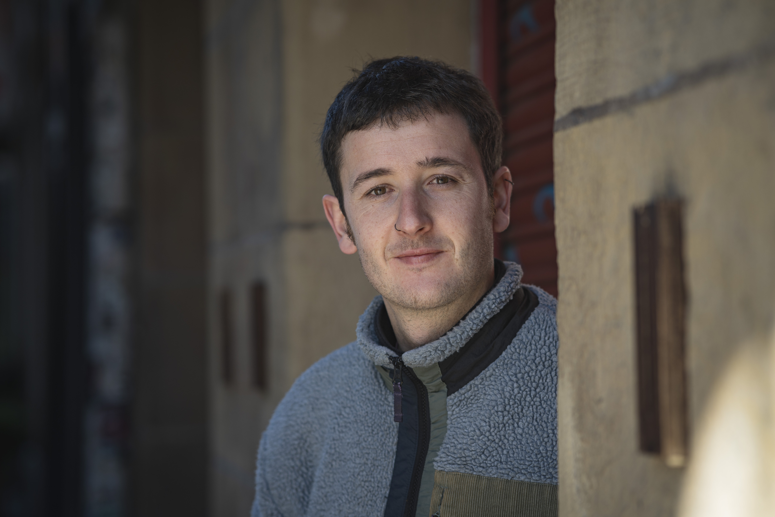 Lander Arretxea 'Linbo' saioko zuzendaria, Donostian, herenegun. ARITZ LOIOLA / FOKU