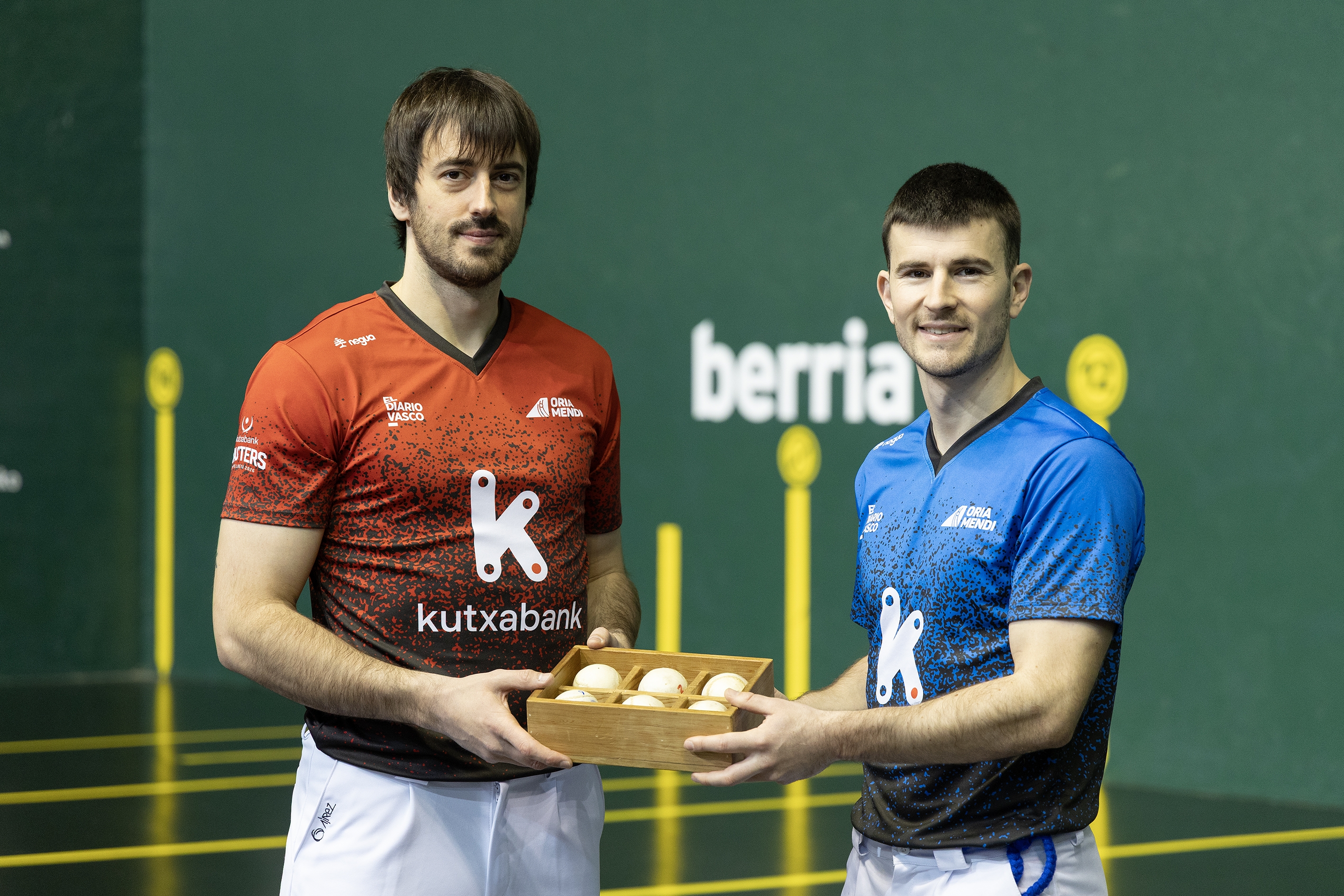 Endika Barrenetxea eta Imanol Ansa. MAIALEN ANDRES / FOKU