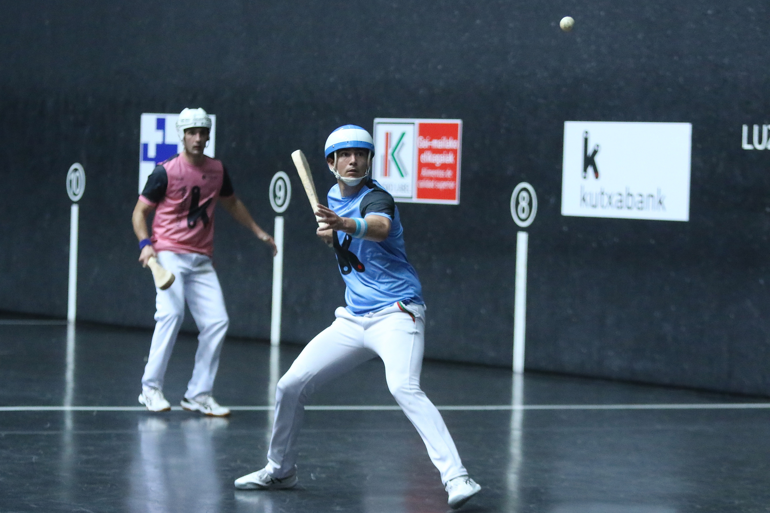 Urrutia eta Maldonado 2024ko palako buruz buruko finalean. OSKAR MATXIN EDESA / FOKU