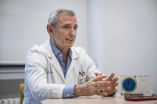 Juan Carlos Garcia-Monco, Basurtuko ospitaleko neurologia zerbitzuko burua. ARITZ LOIOLA / FOKU