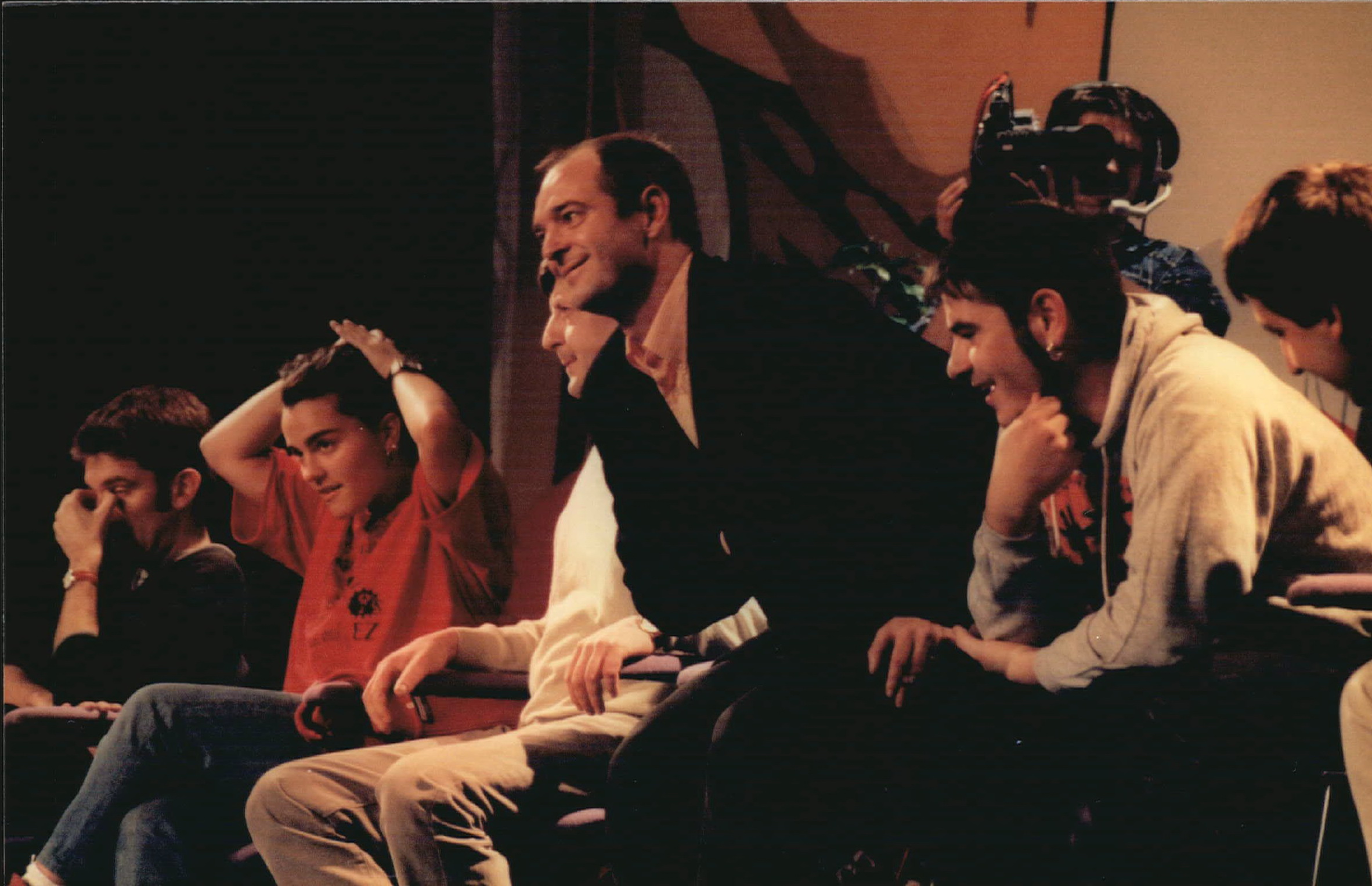 Euskal Herriko Bertsolari Txapelketako finalaurrekoa, Beran, 1997an. ALBERTO ELOSEGI / ARGIA