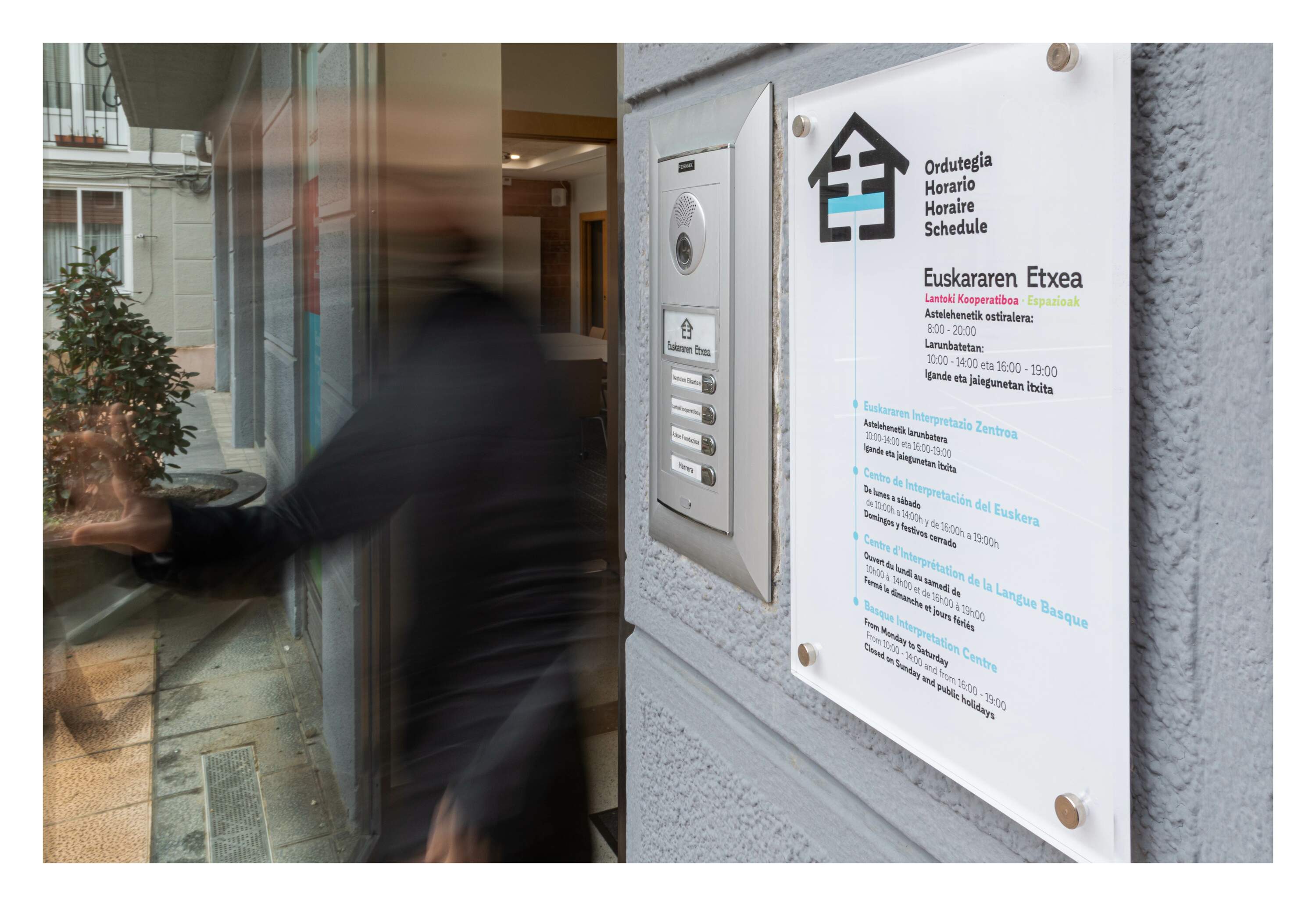 Bilboko Euskararen Etxea, artxiboko irudi batean. BERRIA