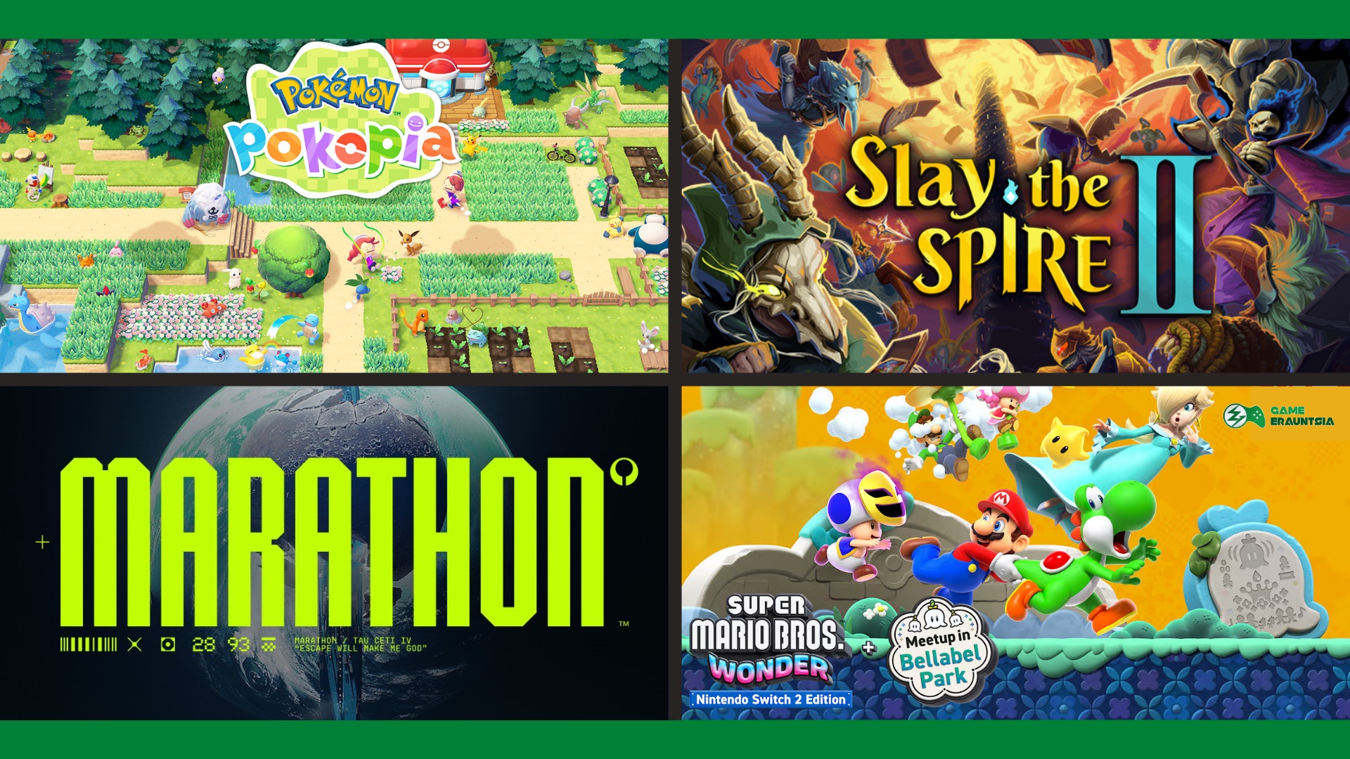 Martxoan iritsiko diren bideojokoetako batzuk. GAME ERAUNTSIA