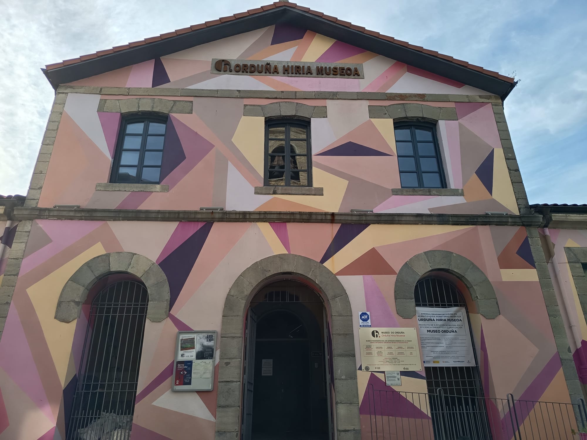 Orduña Hiria museoa, artxiboko irudi batean. BERRIA