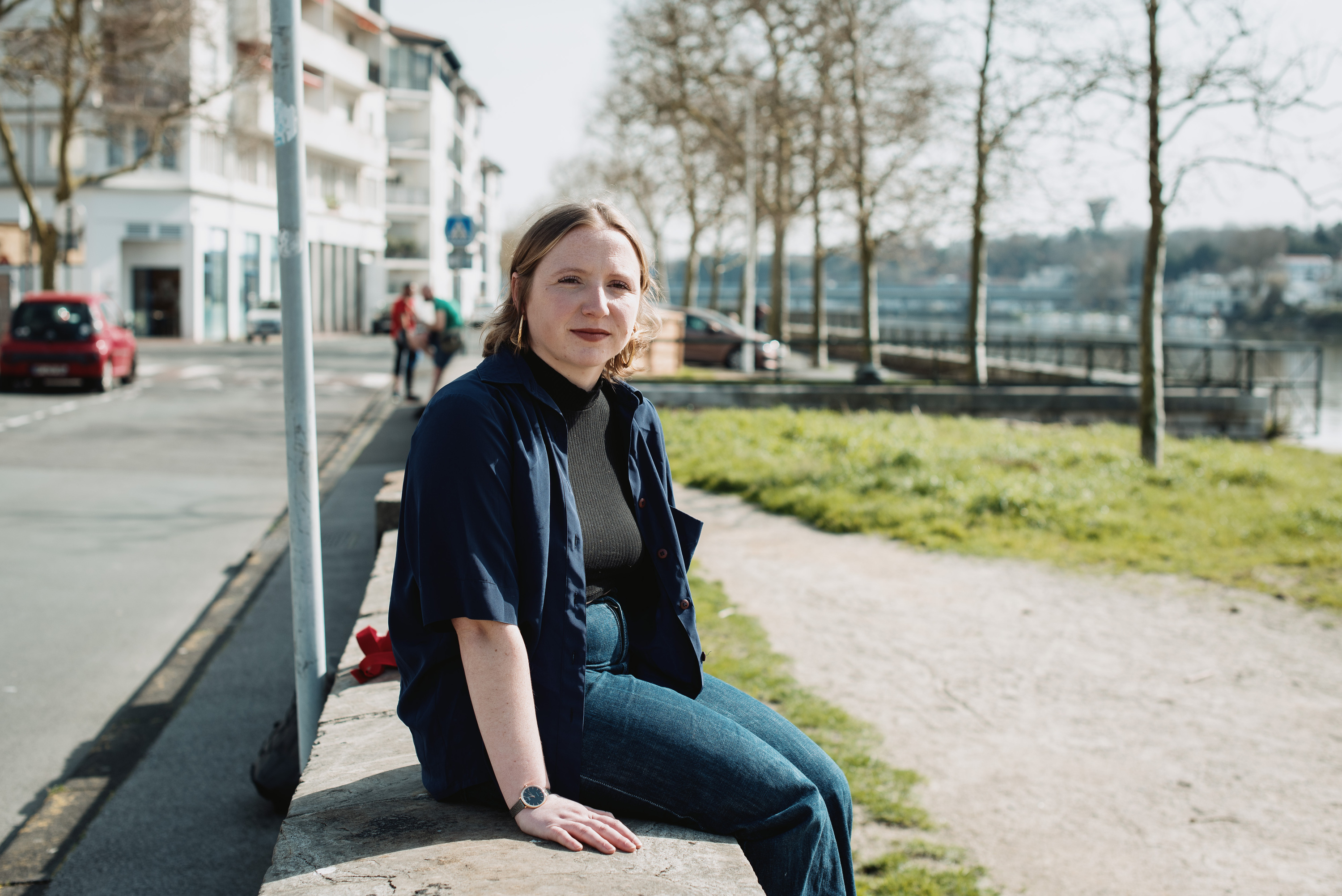 Elixabet Etxandi, Baionan, iragan den astean. GUILLAUME FAUVEAU