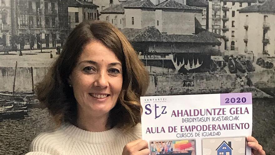 EAJko Santurtziko alkategai Itziar Carrocero. EAJk utzitako argazkia.