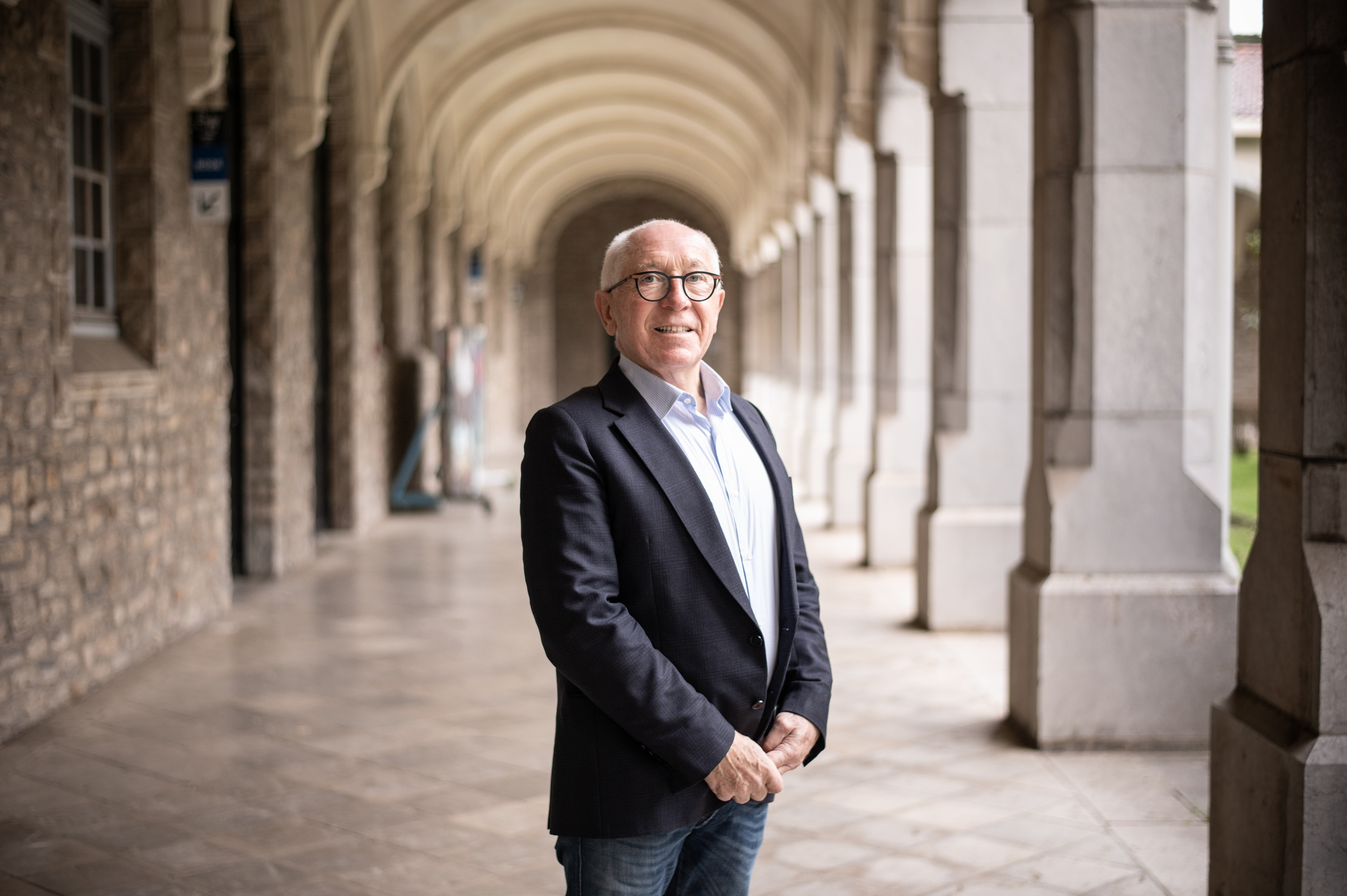 Jean Rene Etxegarai, atzo, Baionan. PATXI BELTZAIZ