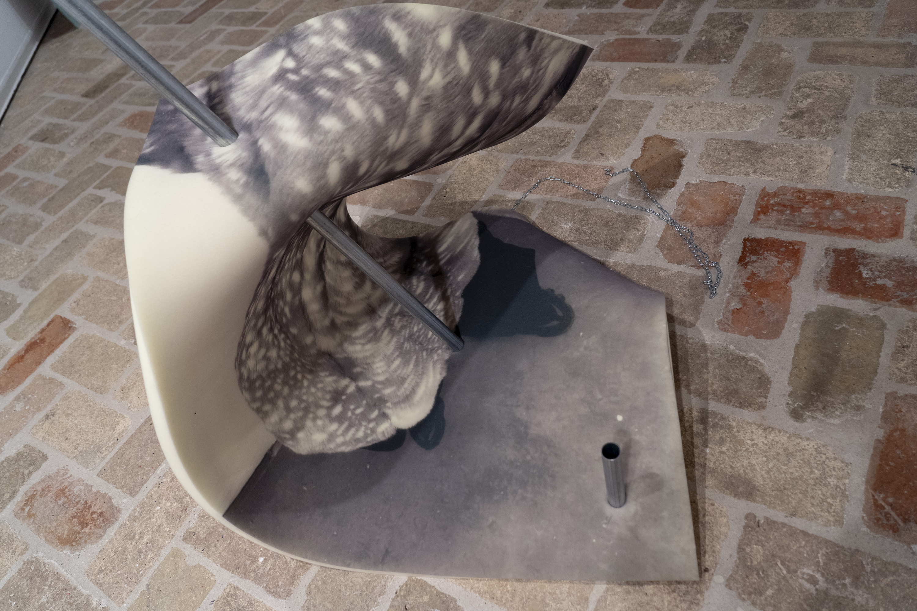 Maider Garaioren erakusketan ikusgai dagoen pieza bat. IÑIGO URIZ / FOKU