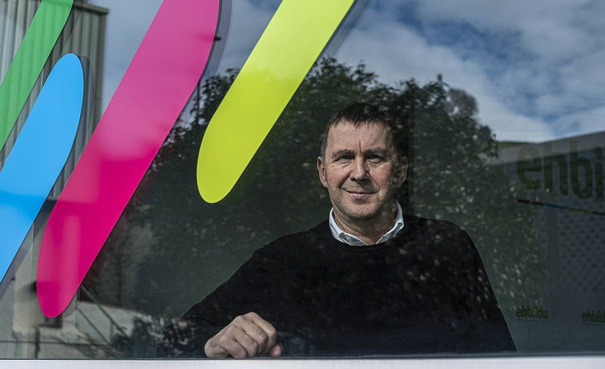 Arnaldo Otegi, artxiboko irudi batean. JON URBE - FOKU