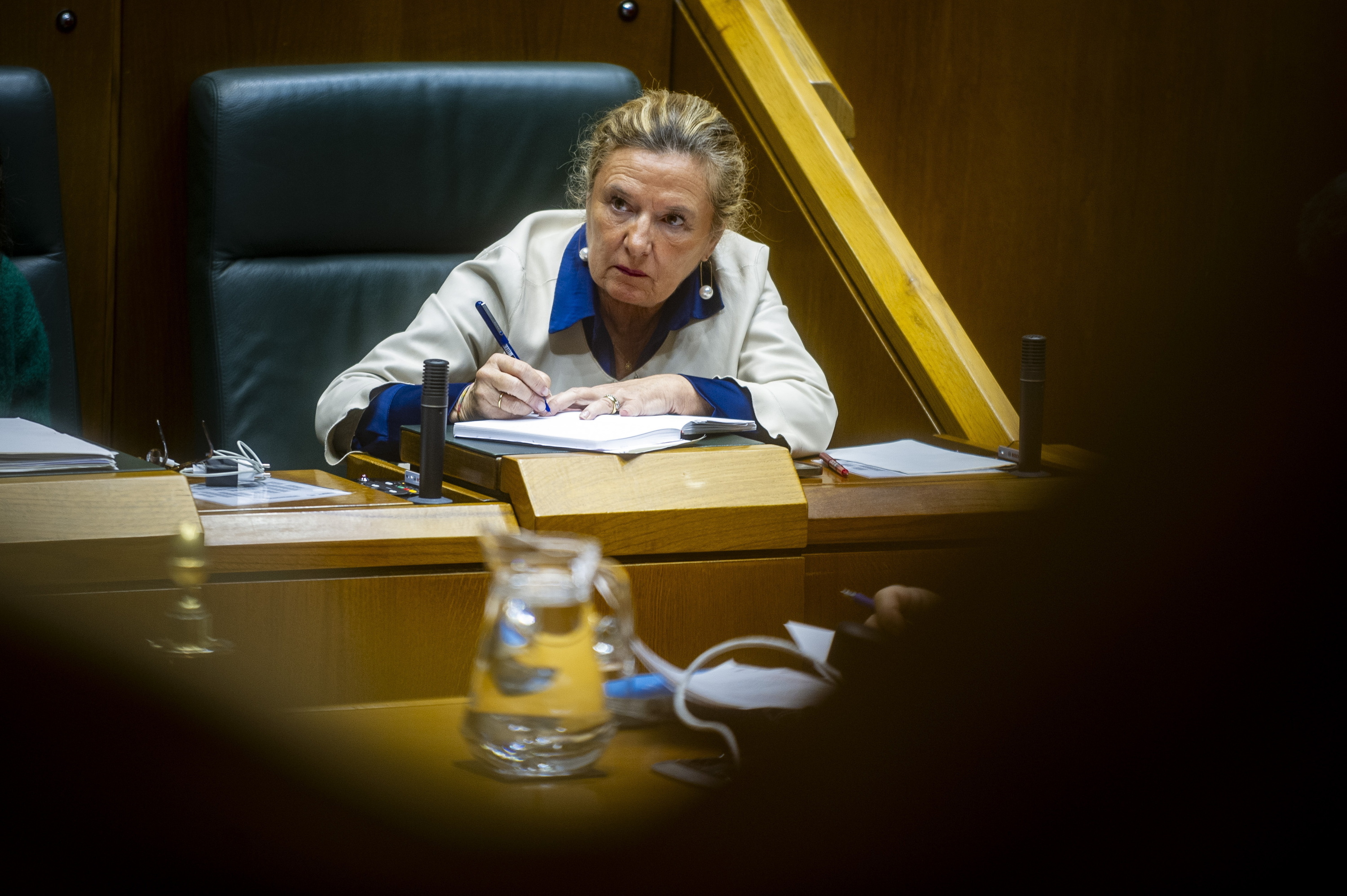 Gotzone Sagardui Eusko Legebiltzarrean, 2023an. JAIZKI FONTANEDA / FOKU