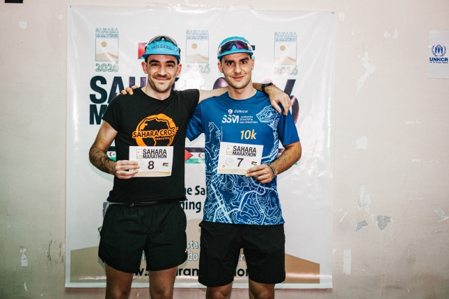 Asier Etxeberria eta Aitor Garmendia. SAHARA MARATHON