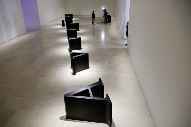 Elena Asinsen 'Antigona' eskultura, Malagako Picasso museoan. JORGE ZAPATA / EFE