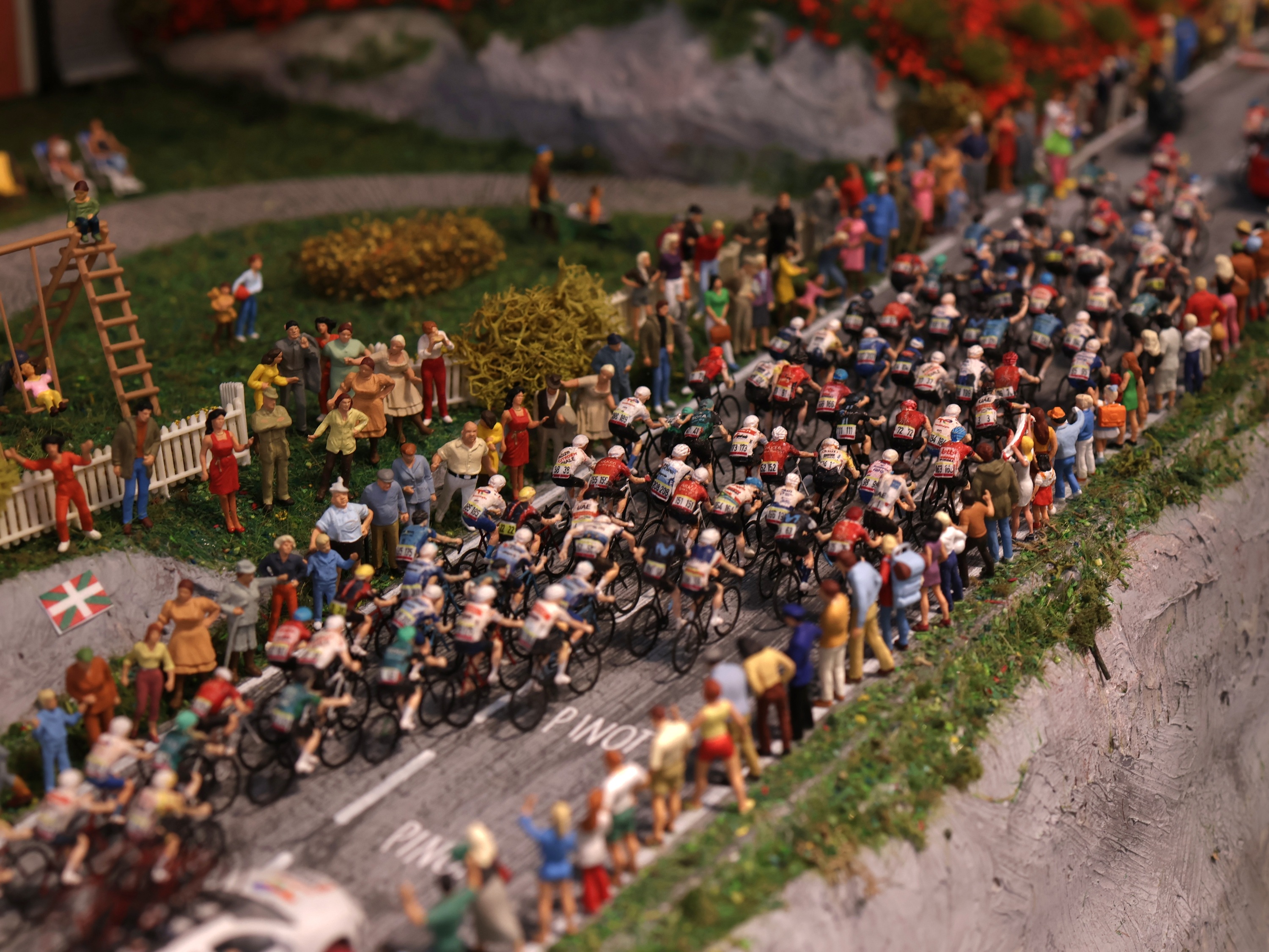 Angeluko Hesteko tren ttipia. PATXI BERHOUET