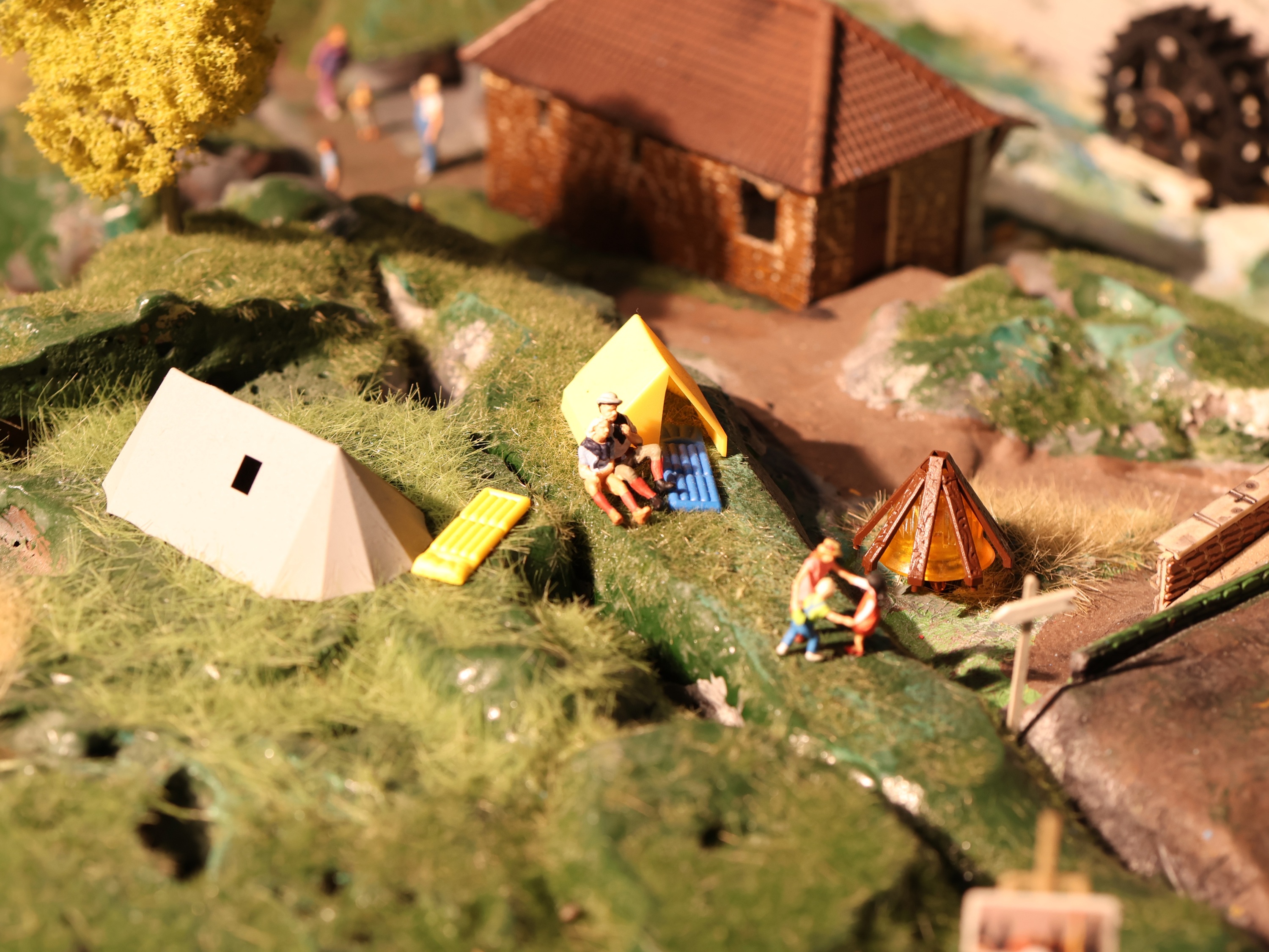 Angeluko Hesteko tren ttipia. PATXI BERHOUET