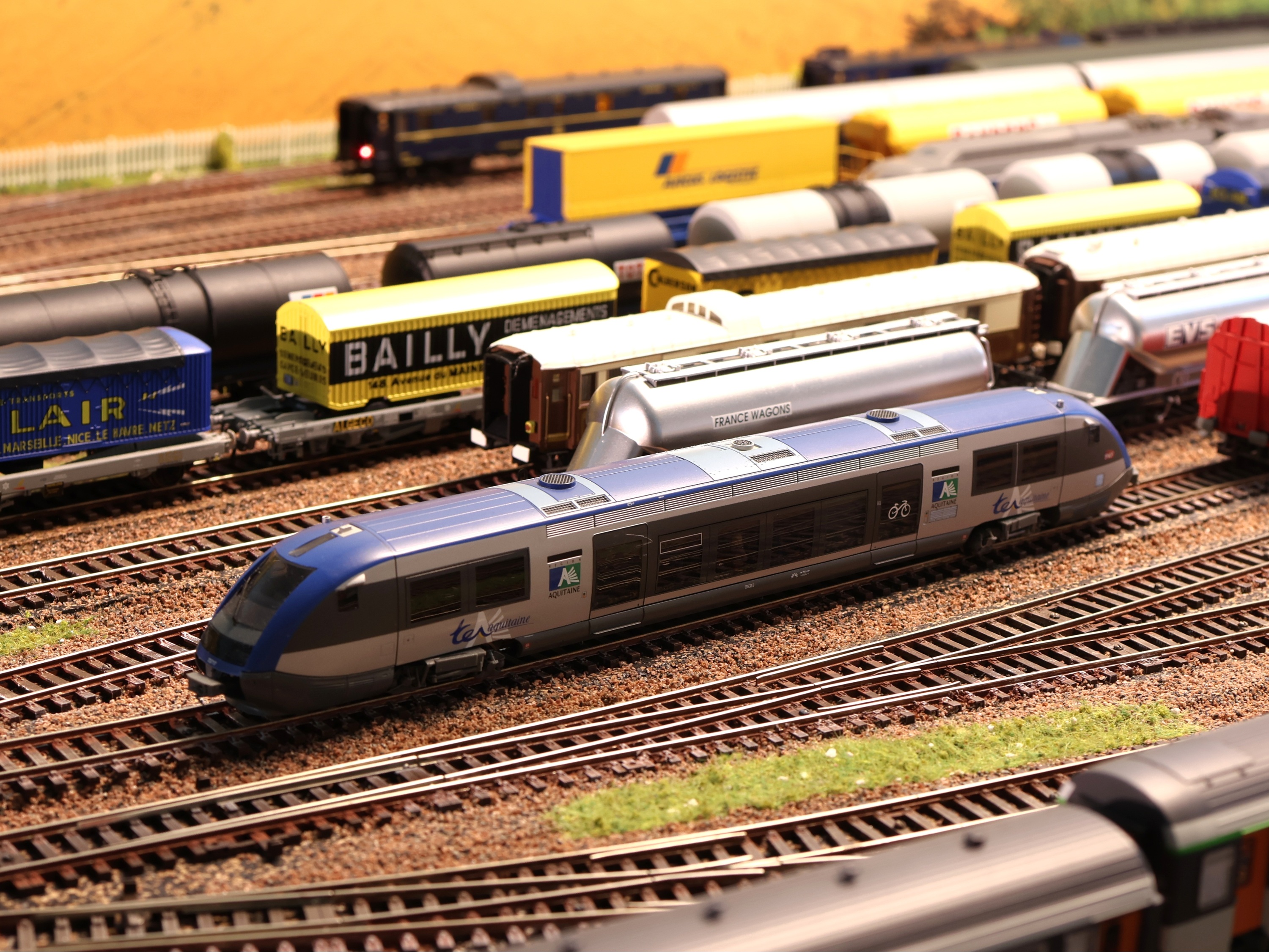 Angeluko Hesteko tren ttipia. PATXI BERHOUET