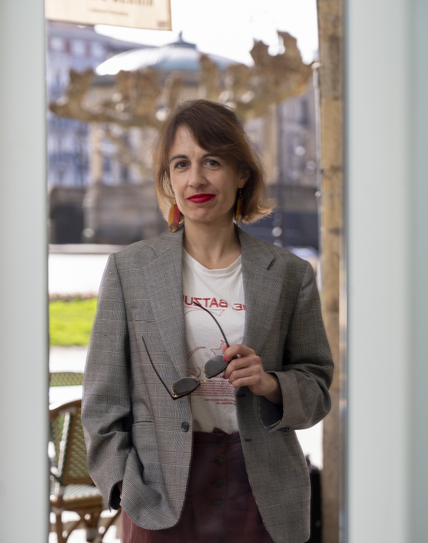 (ID_15837384) (Iñigo Uriz/@FOKU) 2025-02-26, Iruñea. Katixa Agirre idazlea