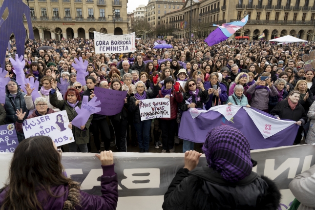 Martxoaren 8ko mobilizazioa, Iruñean. IÑIGO URIZ / FOKU