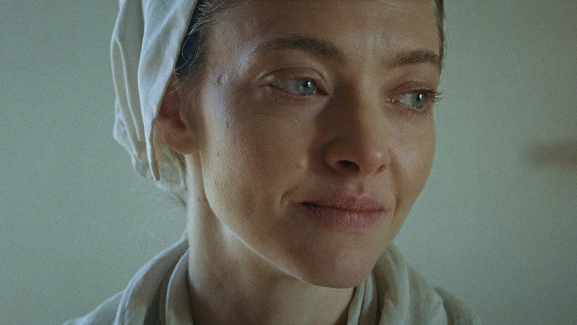 Amanda Seyfried, 'The testament of Ann Lee' filmeko irudi batean. BERRIA.