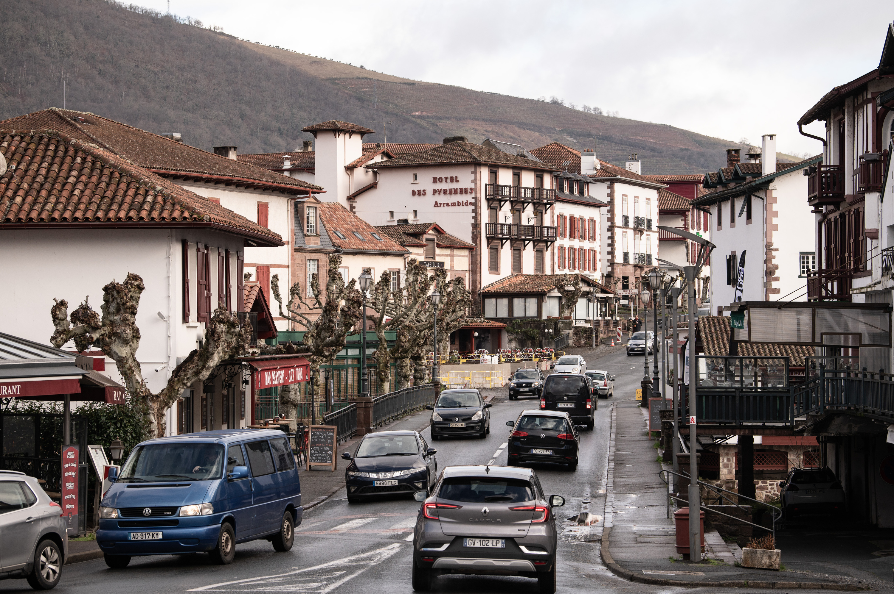 Donibane Garaziko sarrera, iazko argazki batean. PATXI BELTZAIZ