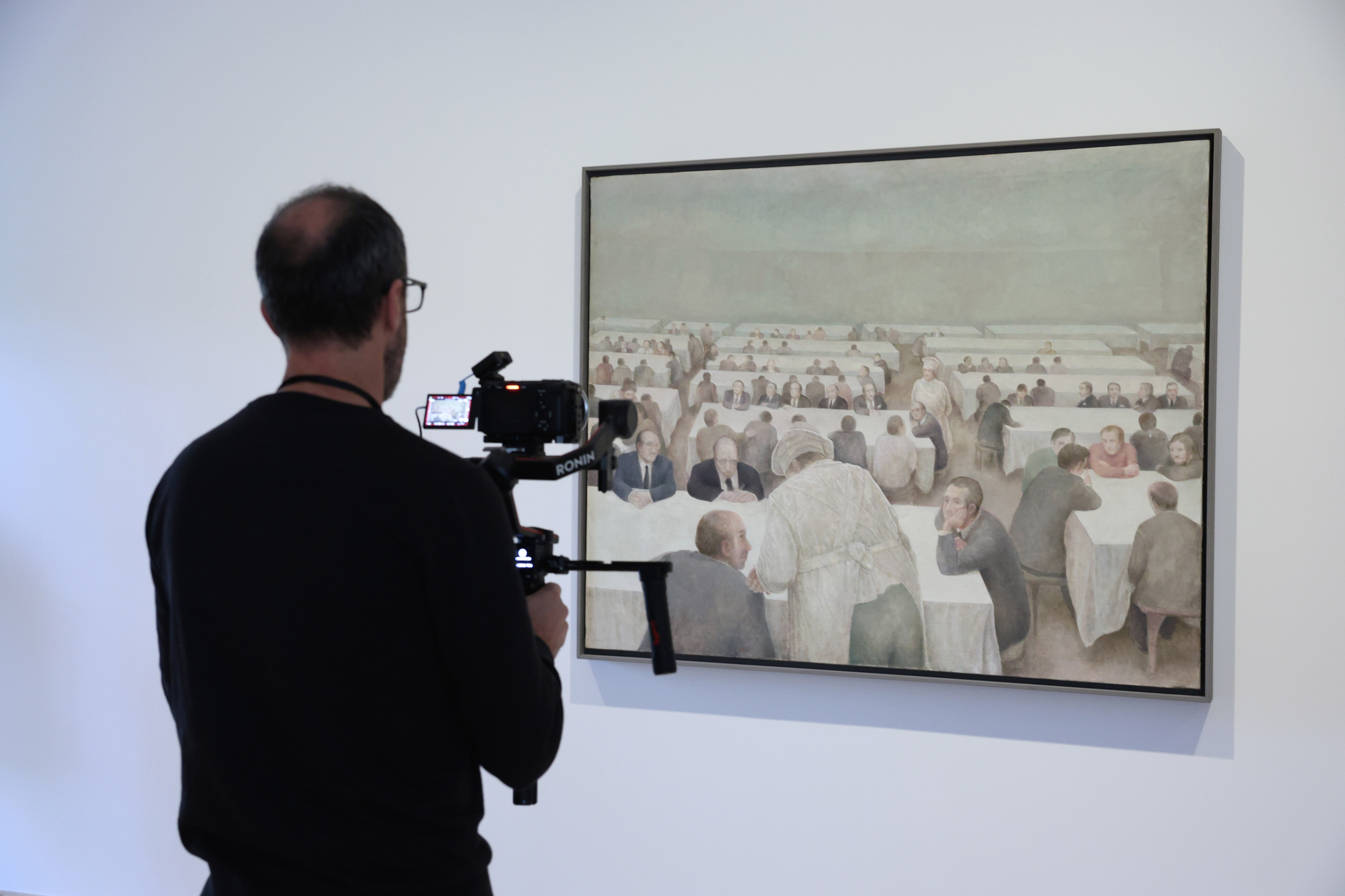 Mari Puri Herreroren 'Jantokia' margolana da Bilboko Arte Ederren museoak 'Ikuspuntuak' proiektua osatzeko aukeratu duen lanetako bat. OSKAR MATXIN EDESA / FOKU