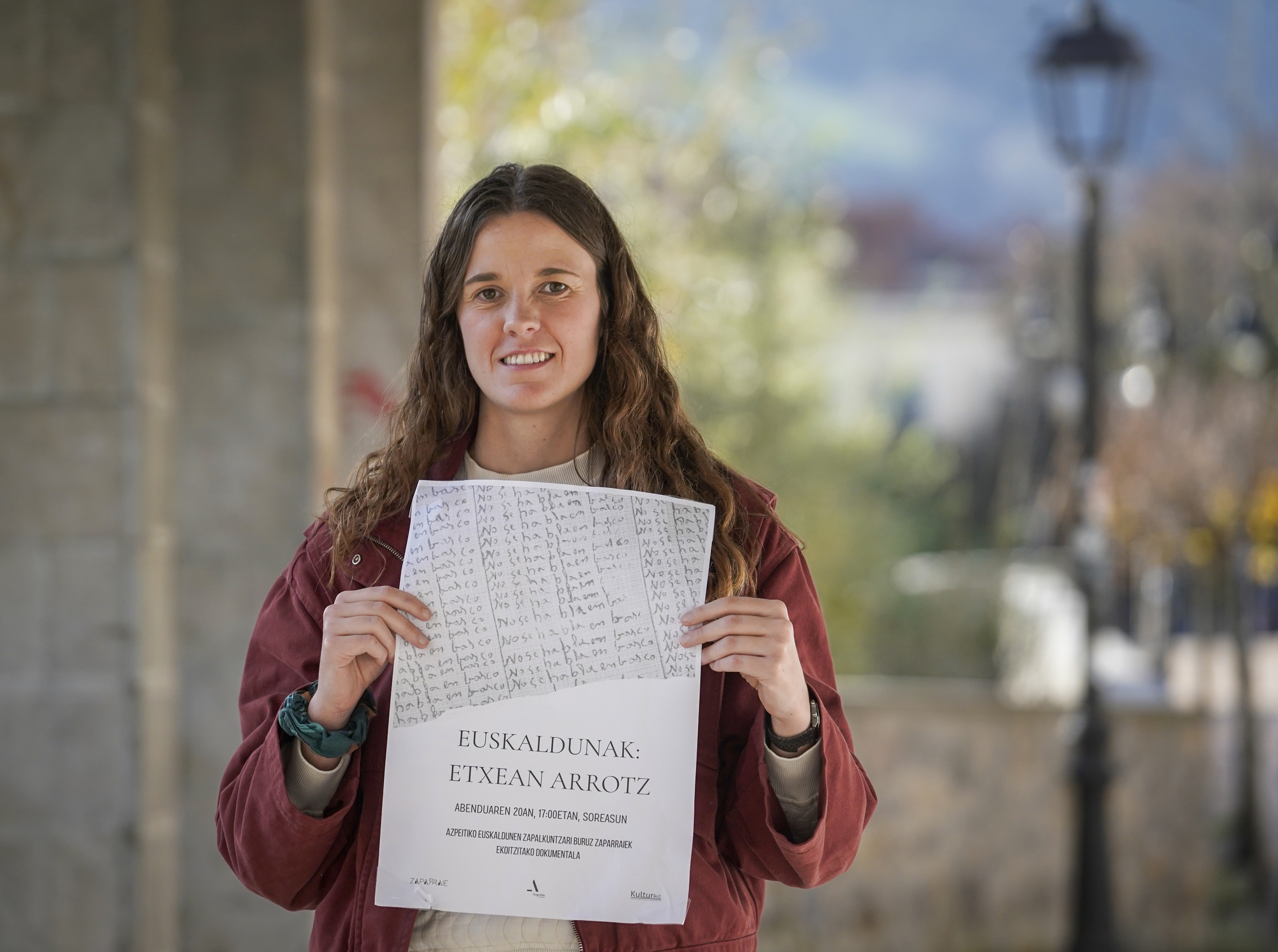 Irati Urdalleta Lete BERRIAko kazetaria, iazko abenduan. MARISOL RAMIREZ / FOKU