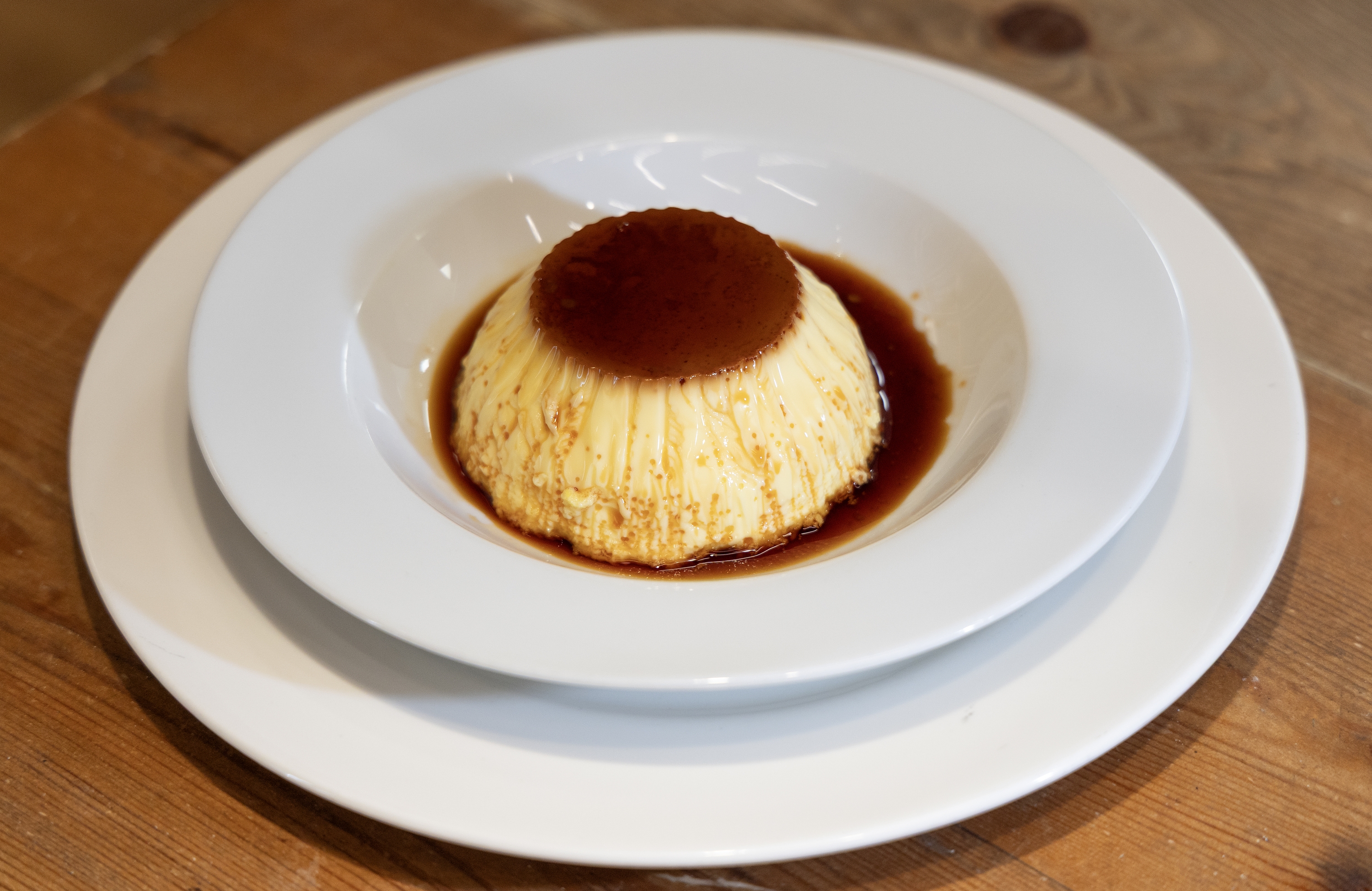 Flana, karameluarekin. MAIALEN ANDRES / FOKU