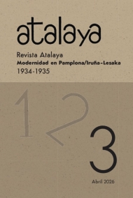 ' Atalaya' aldizkariari buruz egin duten liburuaren azala. 'REVISTA ATALAYA'