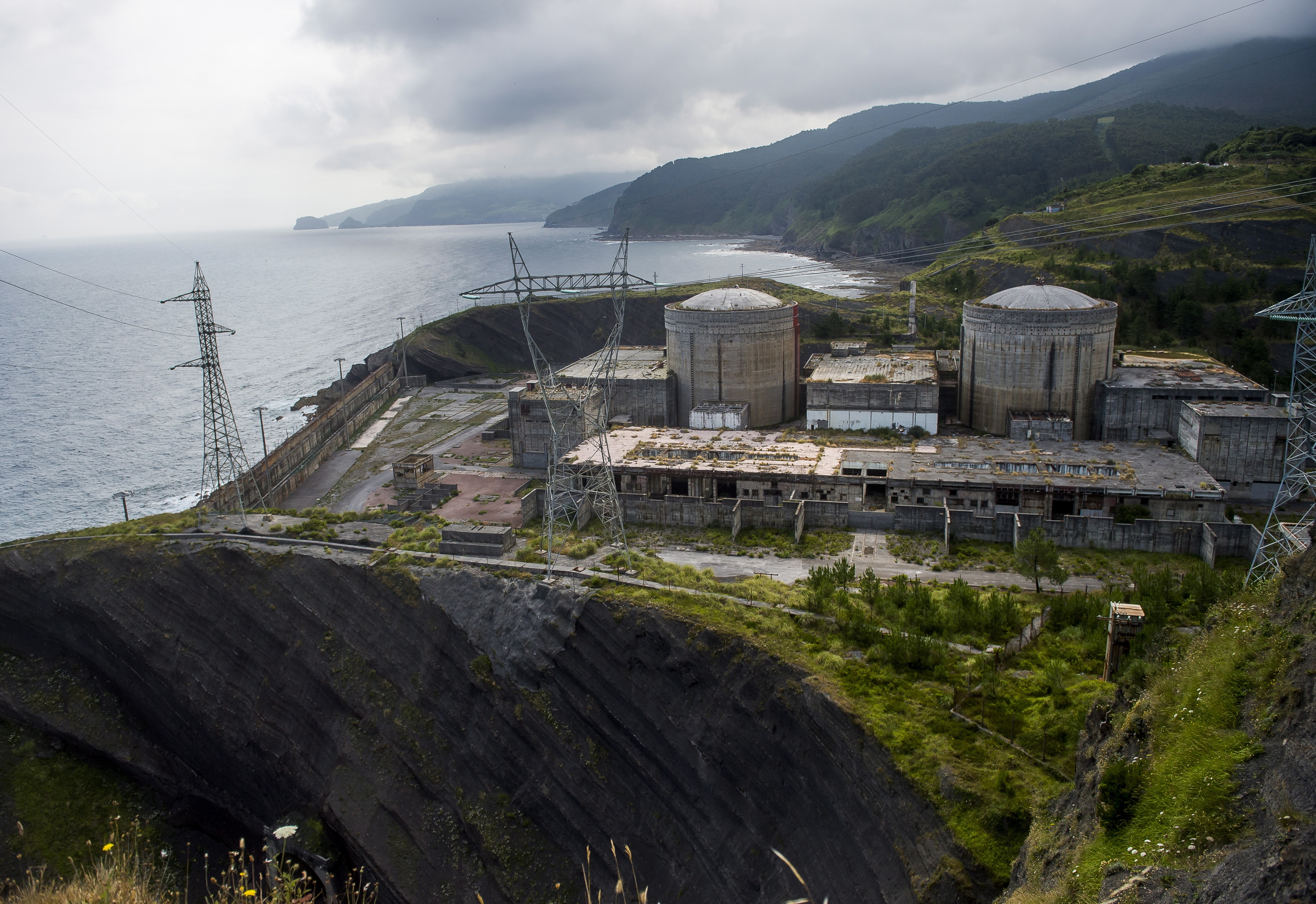 Lemoizko zentral nuklearraren eremua. LUIS JAUREGIALTZO / FOKU