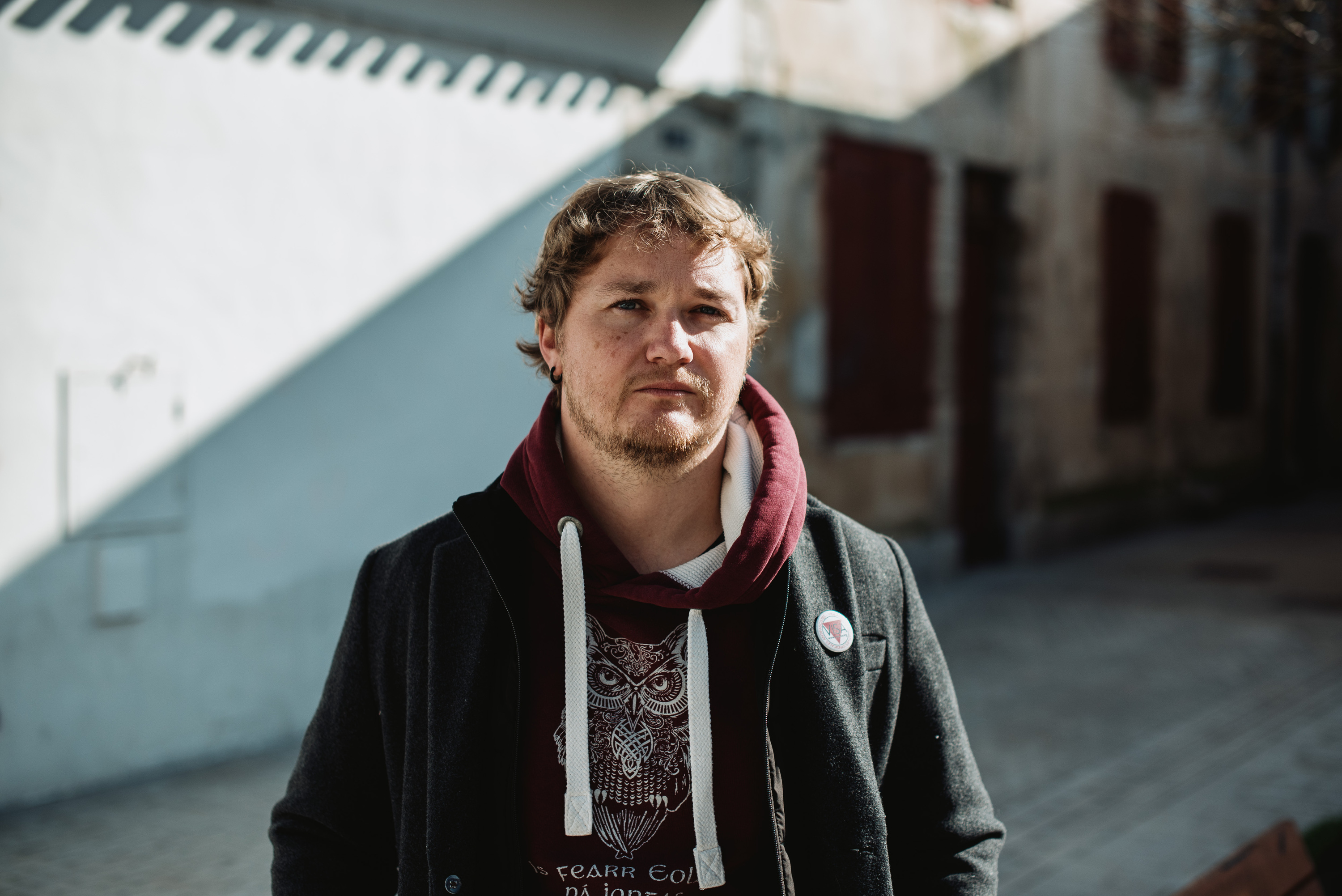 Barth Mottay, Visa kolektiboko kidea, Baionan. GUILLAUME FAUVEAU