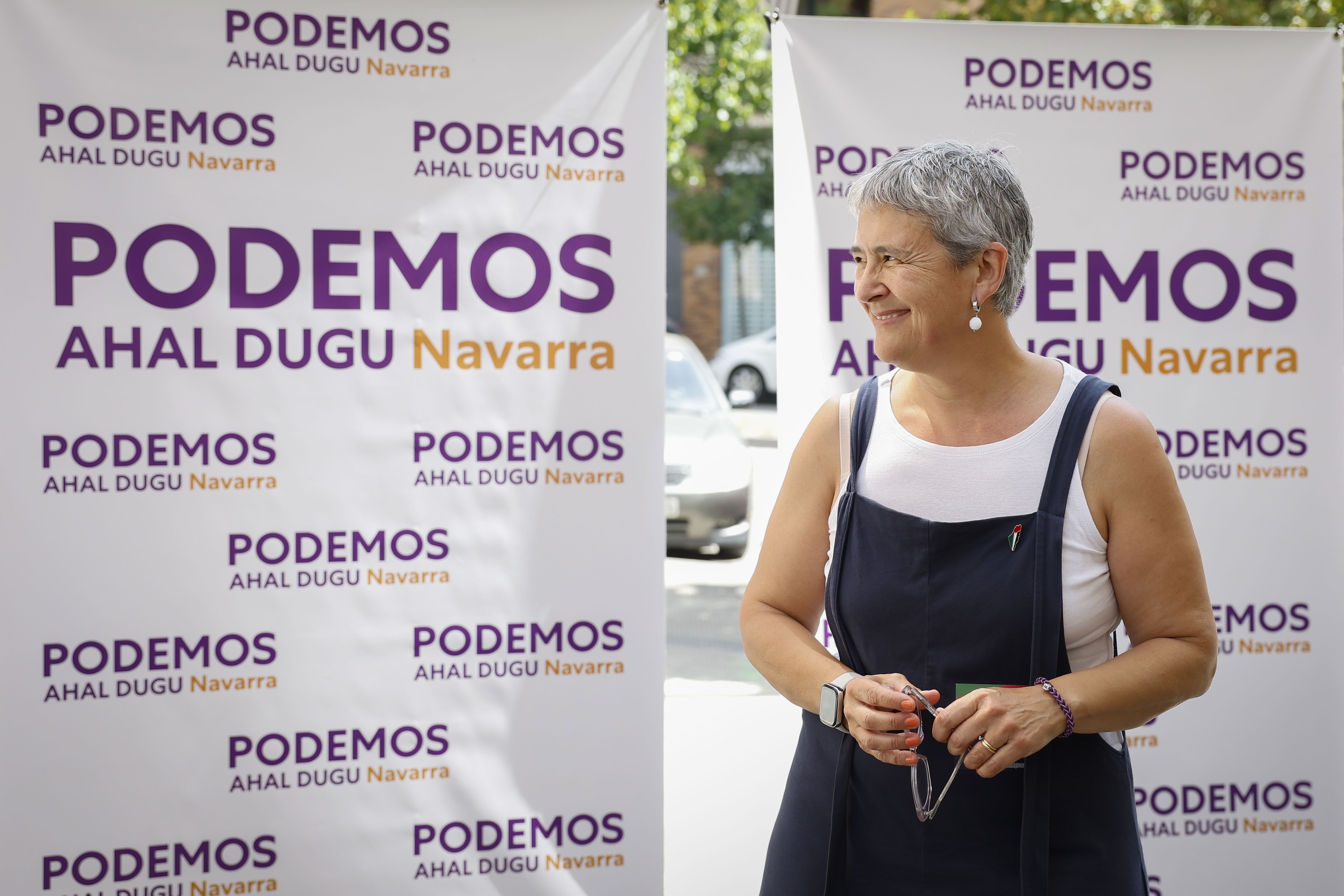 Neniques Roldan Nafarroako Ahal Dugu-ko burua, artxiboko irudi batean. VILLAR LOPEZ / EFE