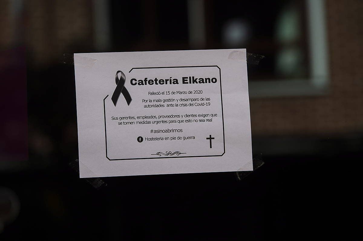 Ostalari batzuk kexu dira jarritako baldintzekin, eta ez dute oraingoz irekitzeko asmorik. Irudia Barakaldokoa da. LUIS JAUREGIALTZO / FOKU