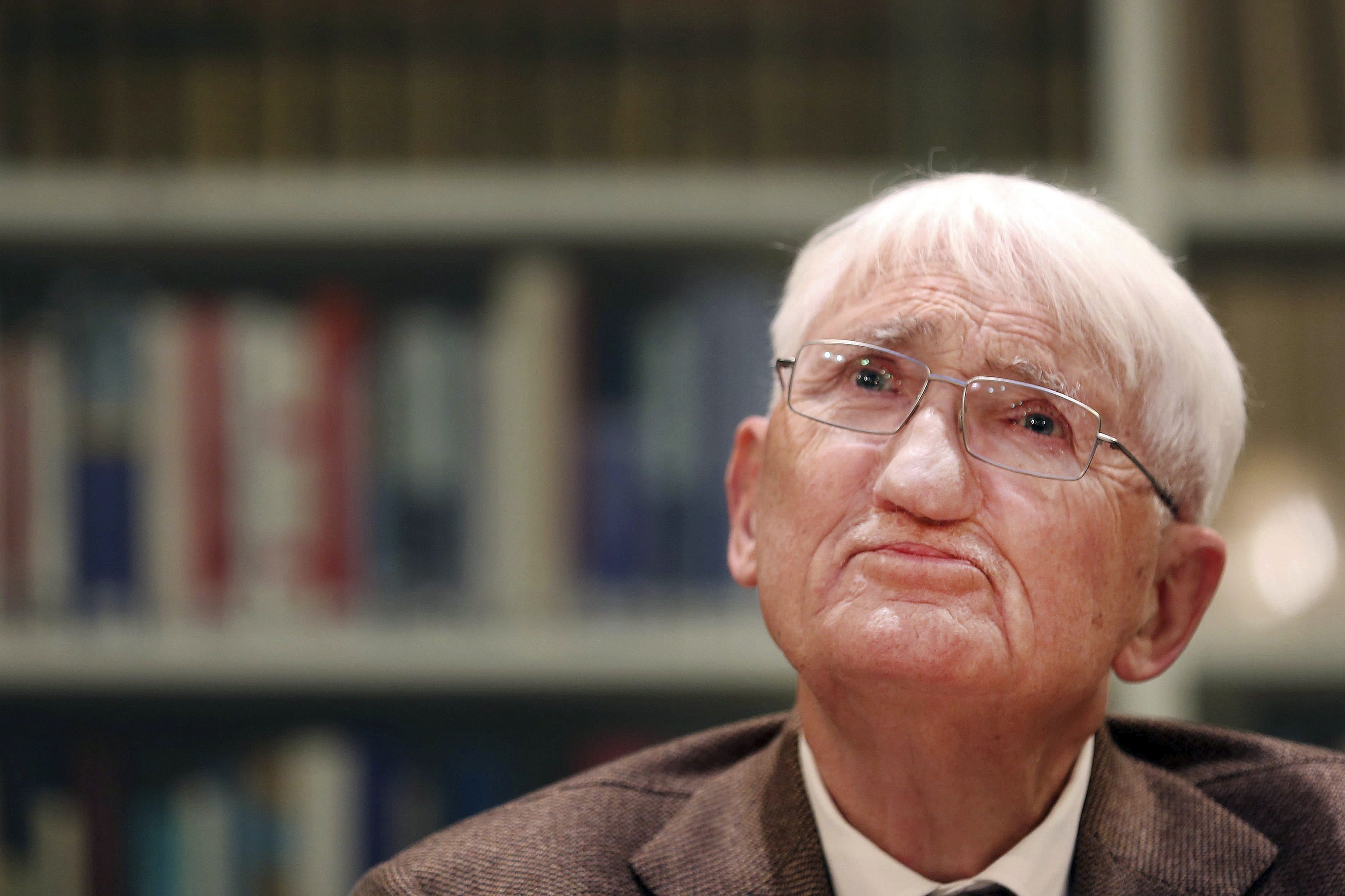 Juergen Habermas filosofo alemaniarra, 2012an. MARTIN GERTEN / EFE