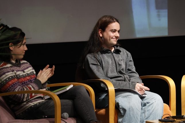 Samara Velte eta Lasku gaur, Hernanin. MAIALEN ANDRES / FOKU