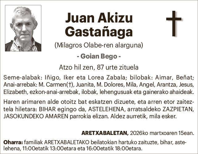 Juan Akizu Gastañaga 2x2