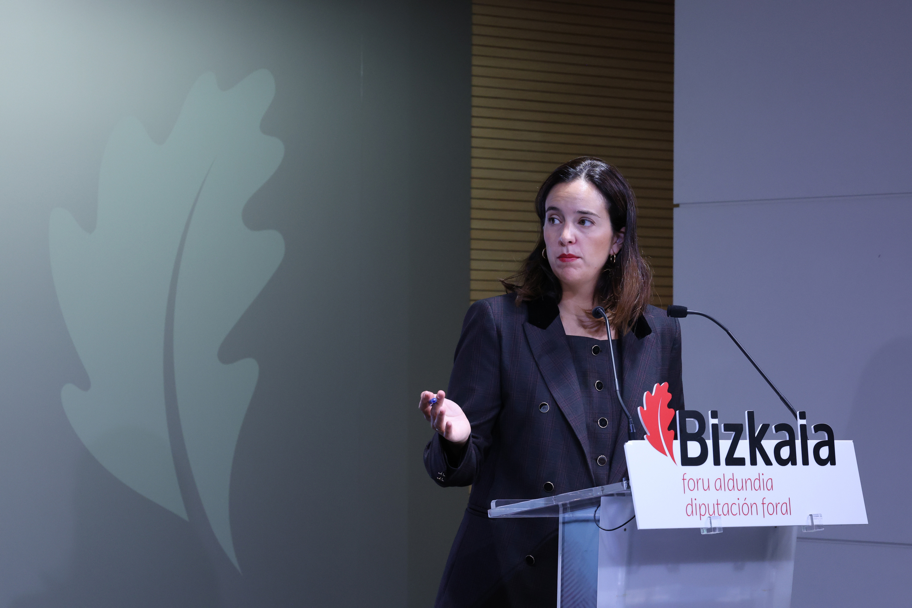 Itxaso Berrojalbiz Ogasun diputatua, artxiboko irudi batean. OSKAR MATXIN EDESA / FOKU